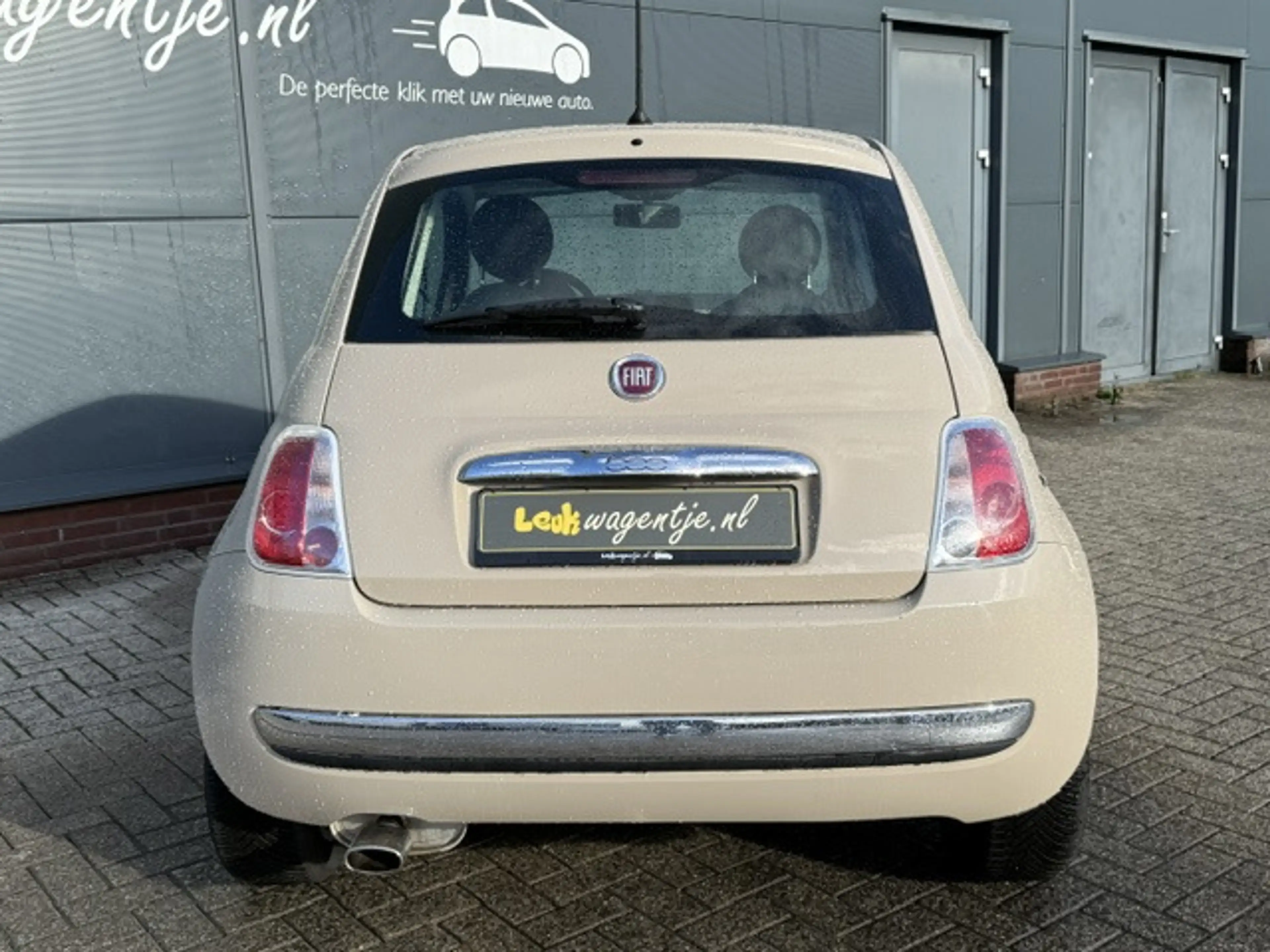 Fiat 500 1.2 Lounge *cappuccino *airco *panorama *bluetooth — photo 5