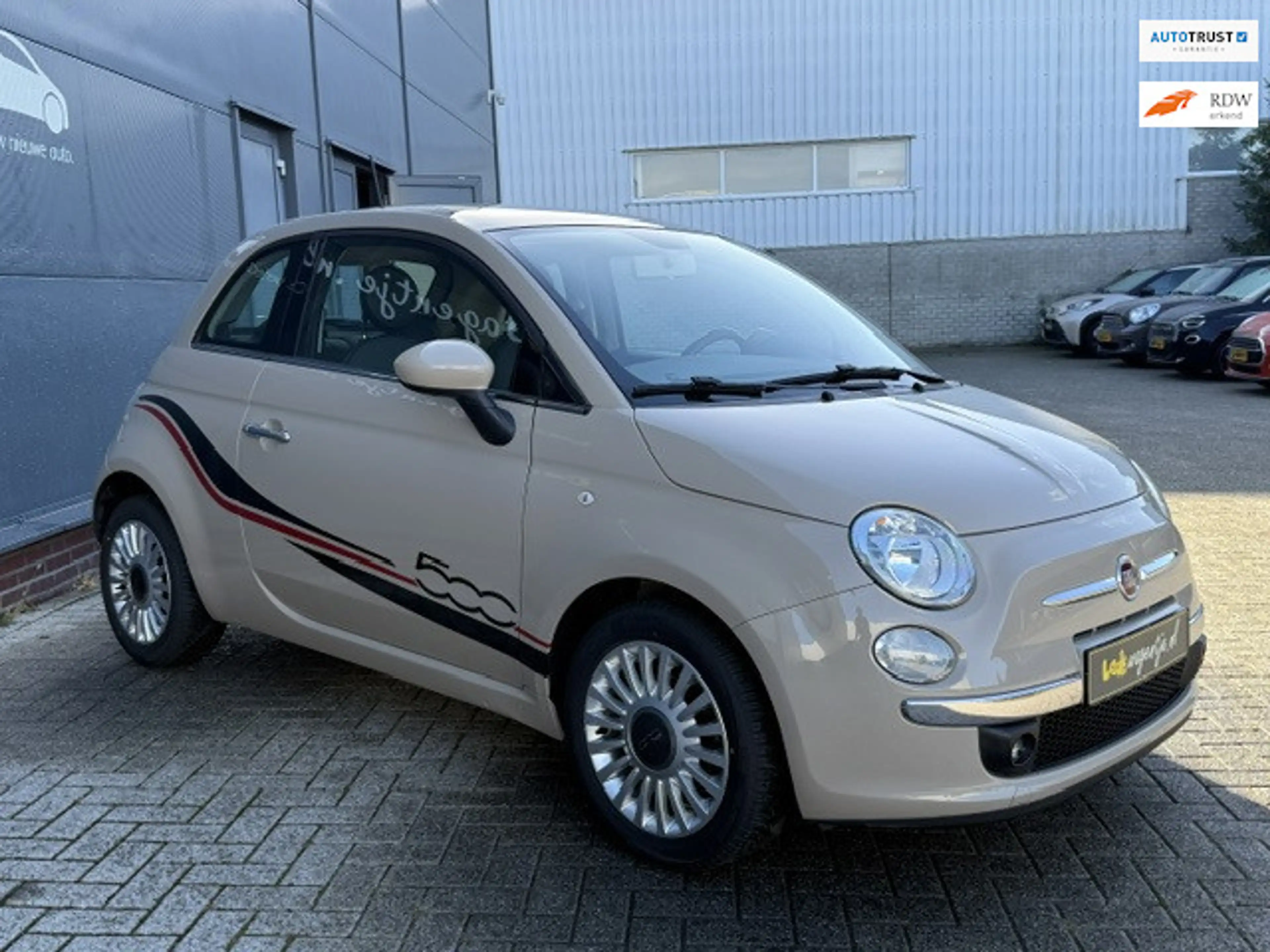 Fiat 500 1.2 Lounge *cappuccino *airco *panorama *bluetooth — photo 33