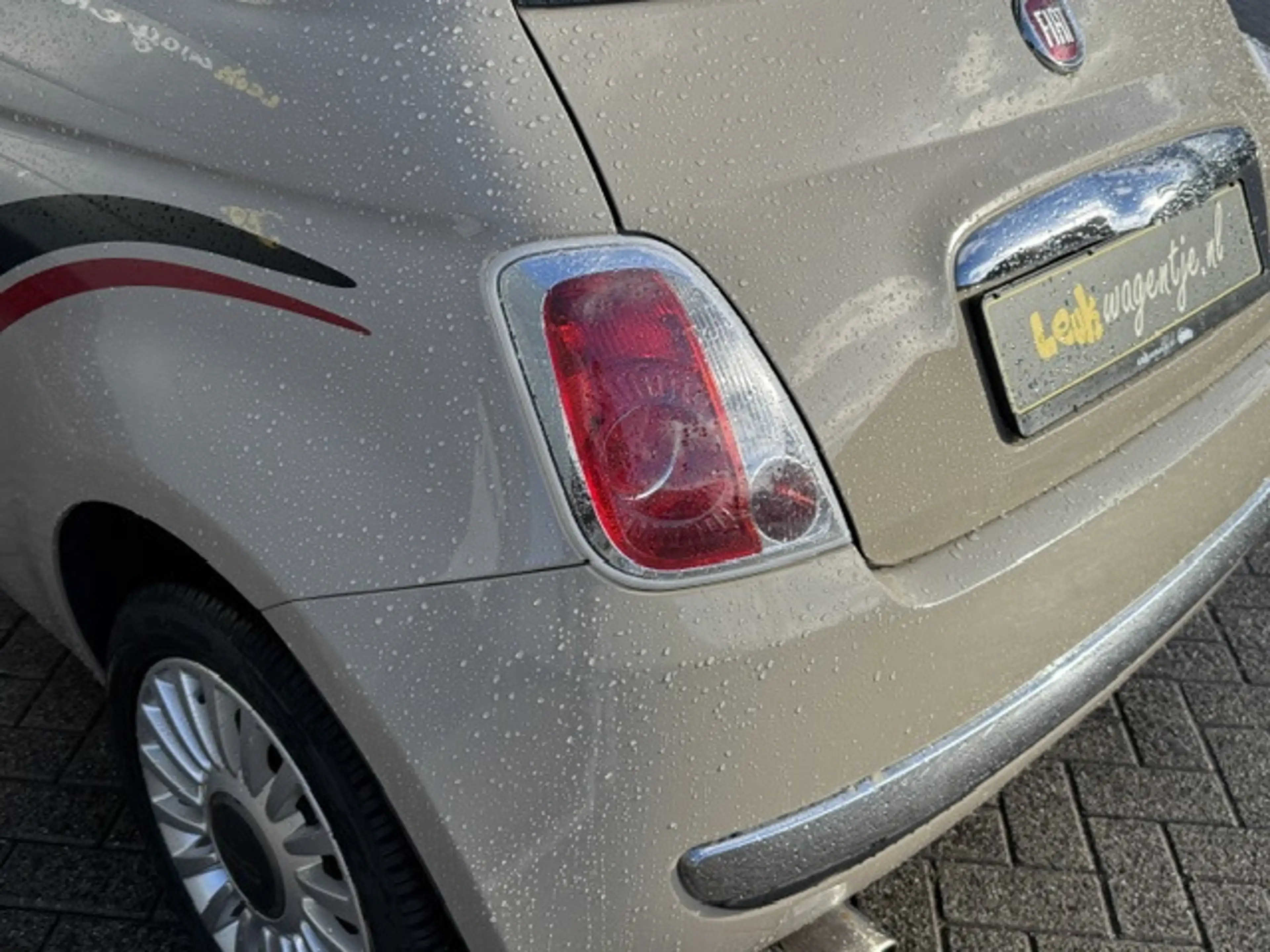 Fiat 500 1.2 Lounge *cappuccino *airco *panorama *bluetooth — photo 12