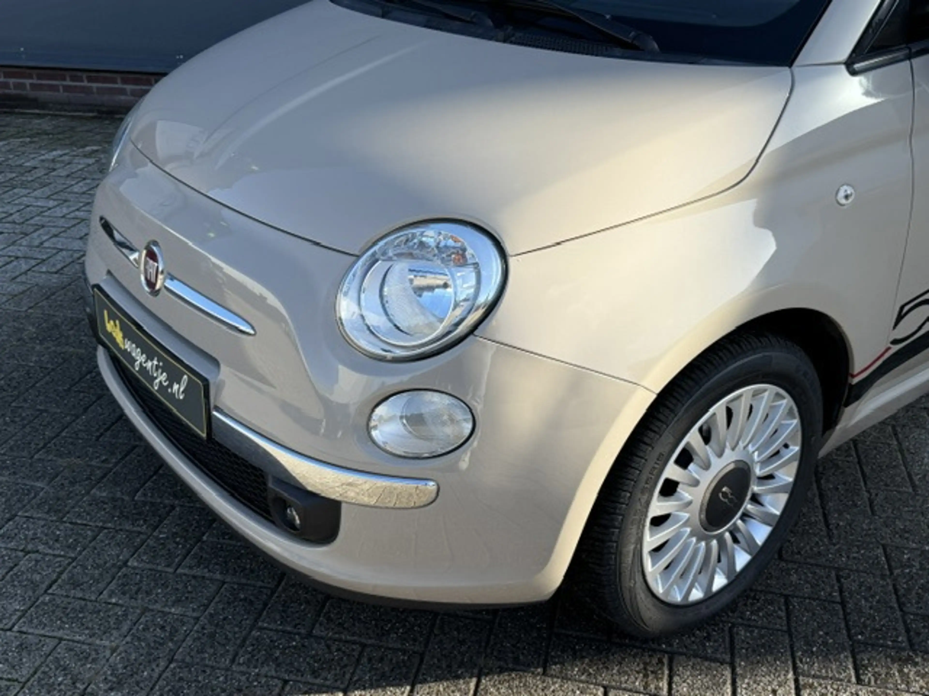 Fiat 500 1.2 Lounge *cappuccino *airco *panorama *bluetooth — photo 10