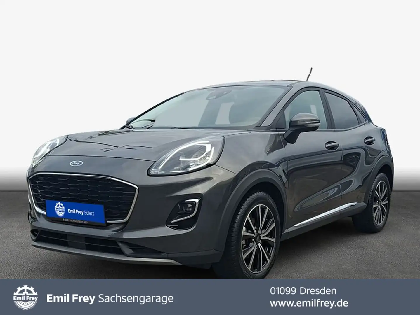 Ford Puma 1.0 EB Hybrid Aut. TITANIUM Wi-Pa, Allwetter Gris - 1