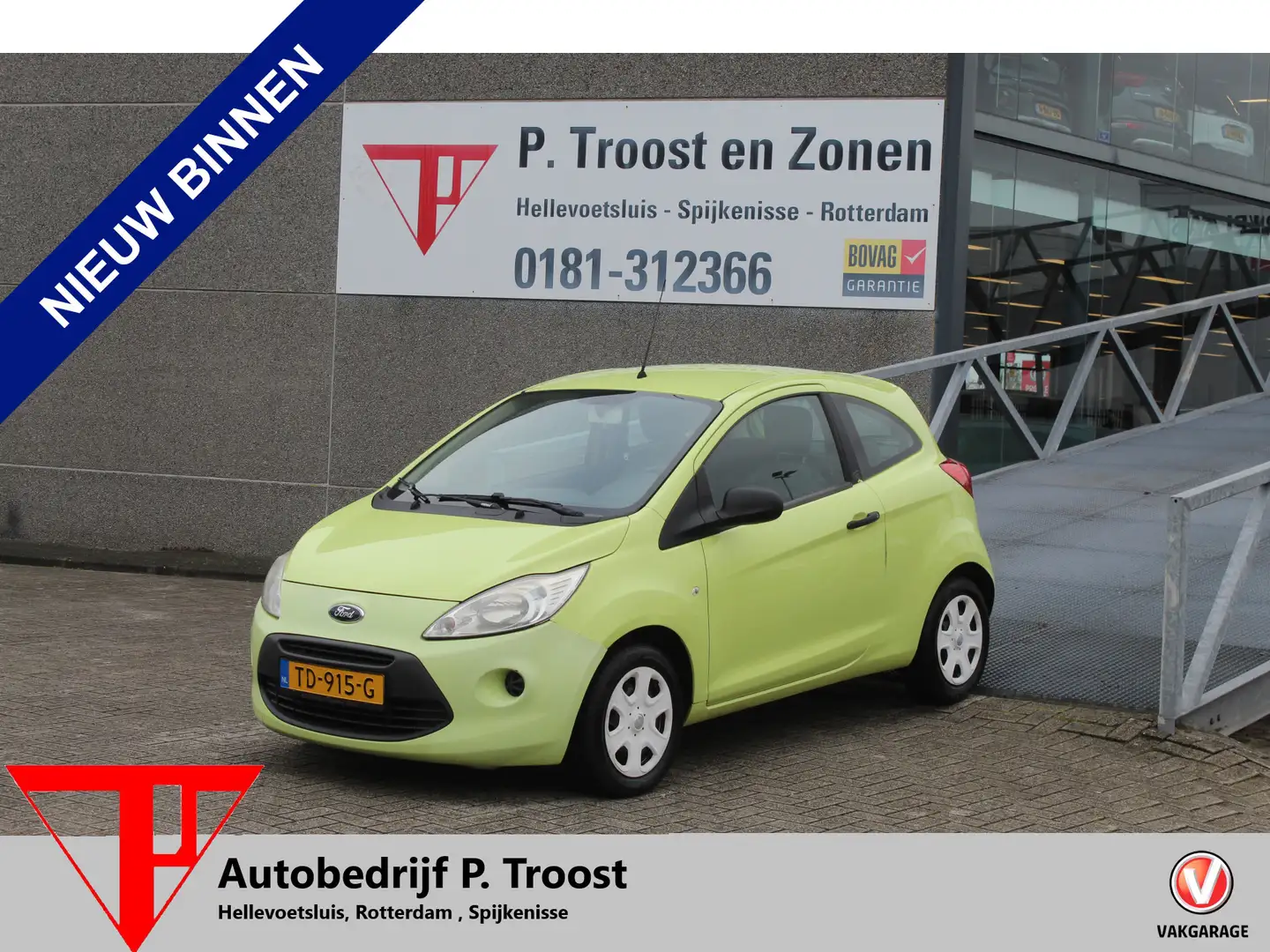 Ford Ka/Ka+ 1.2 Limited Airco Grün - 1