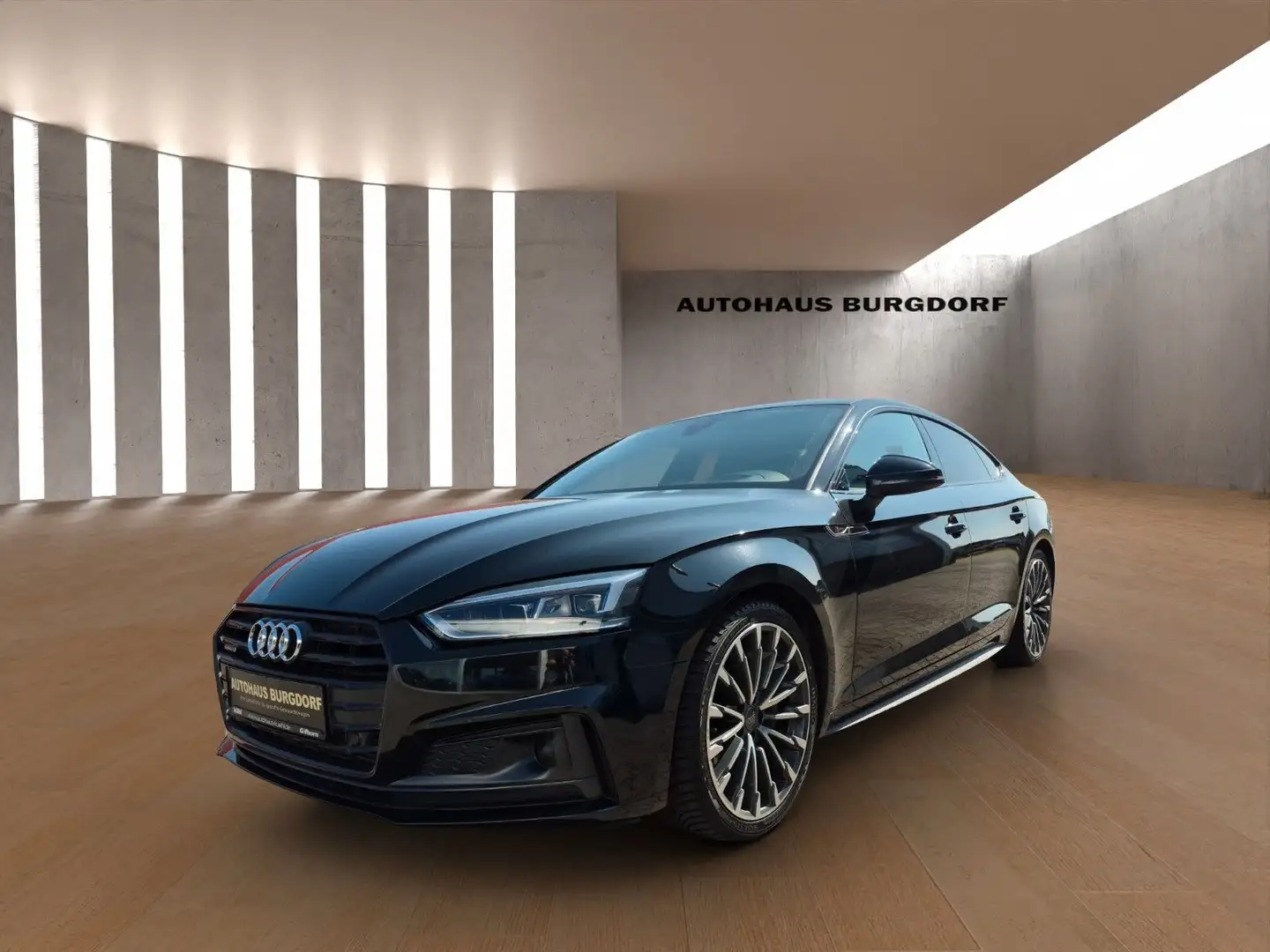 Audi A5 Sportback S-Line Sport quattro Panorama AHK Schwarz - 1