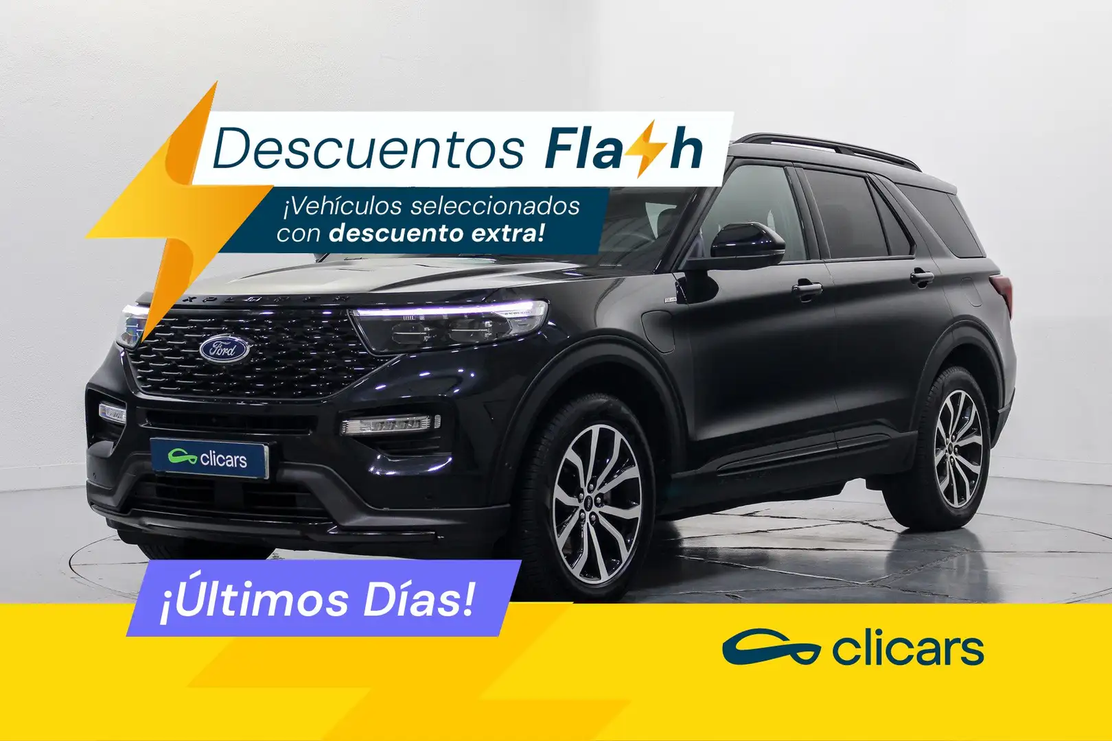 Ford Explorer 3.0 PHEV ST-Line AWD 450 Noir - 1