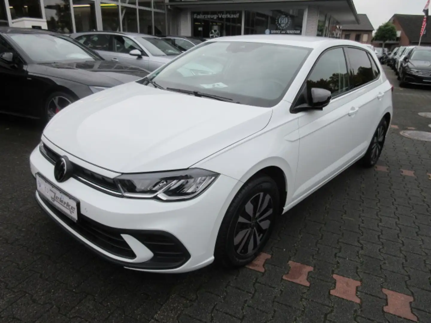Volkswagen Polo Goal 1.0 LED GRA ALU APS SITZHEIZUNG APP CLIMATRONIC eFH ZV DAB Weiß - 1