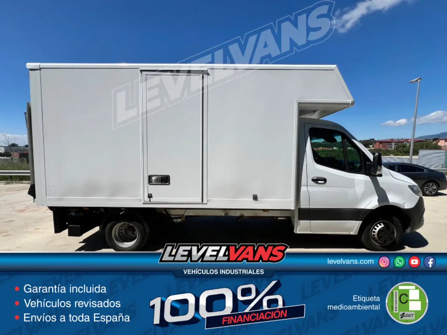 Mercedes-Benz Sprinter Chasis Cabina 316CDI Largo tT Weiß - 2