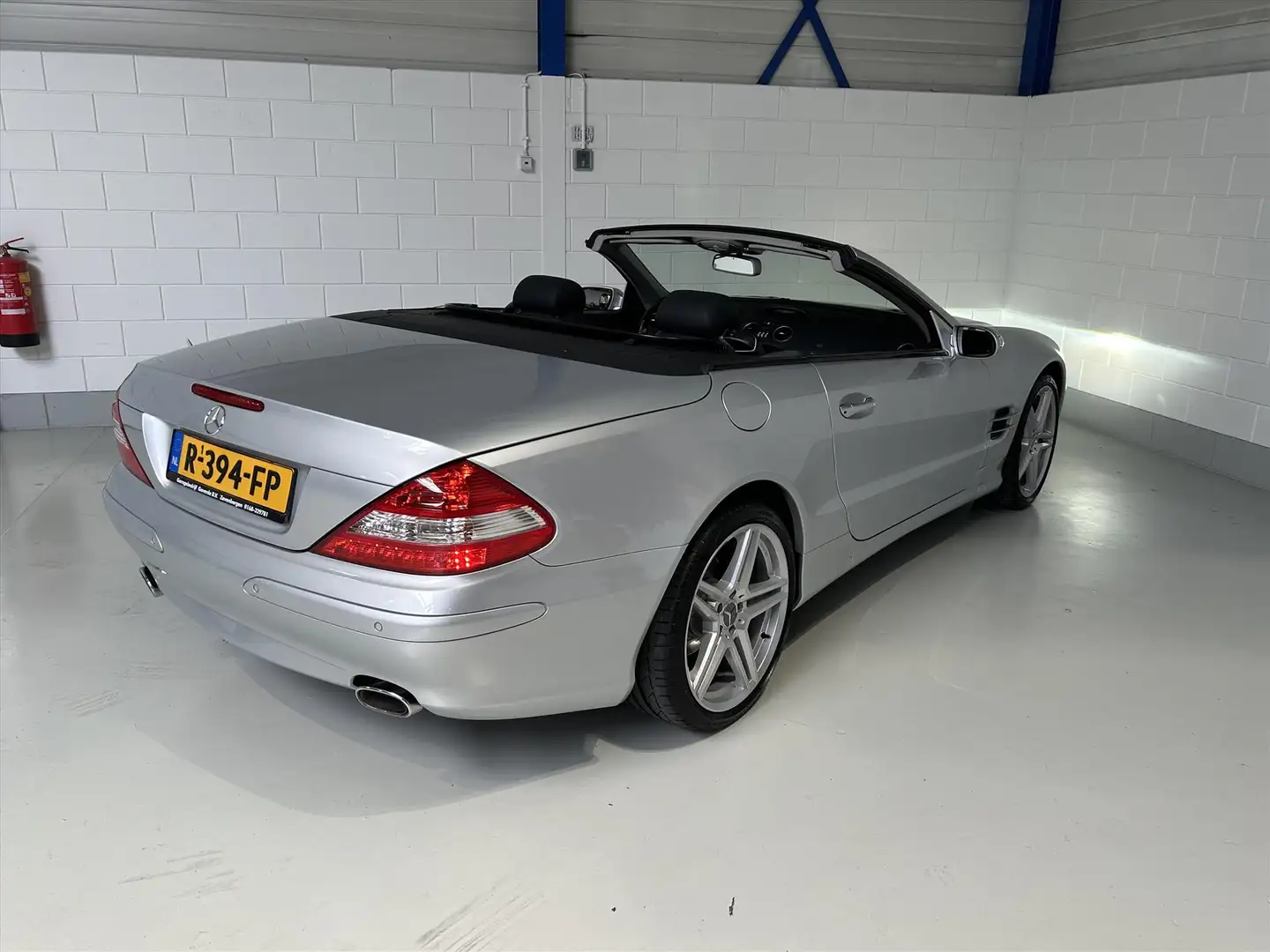 Mercedes-Benz SL 350 3.5 SL350 V6 ROADSTER AUT Youngtimer, Nwst VOL! Grijs - 2