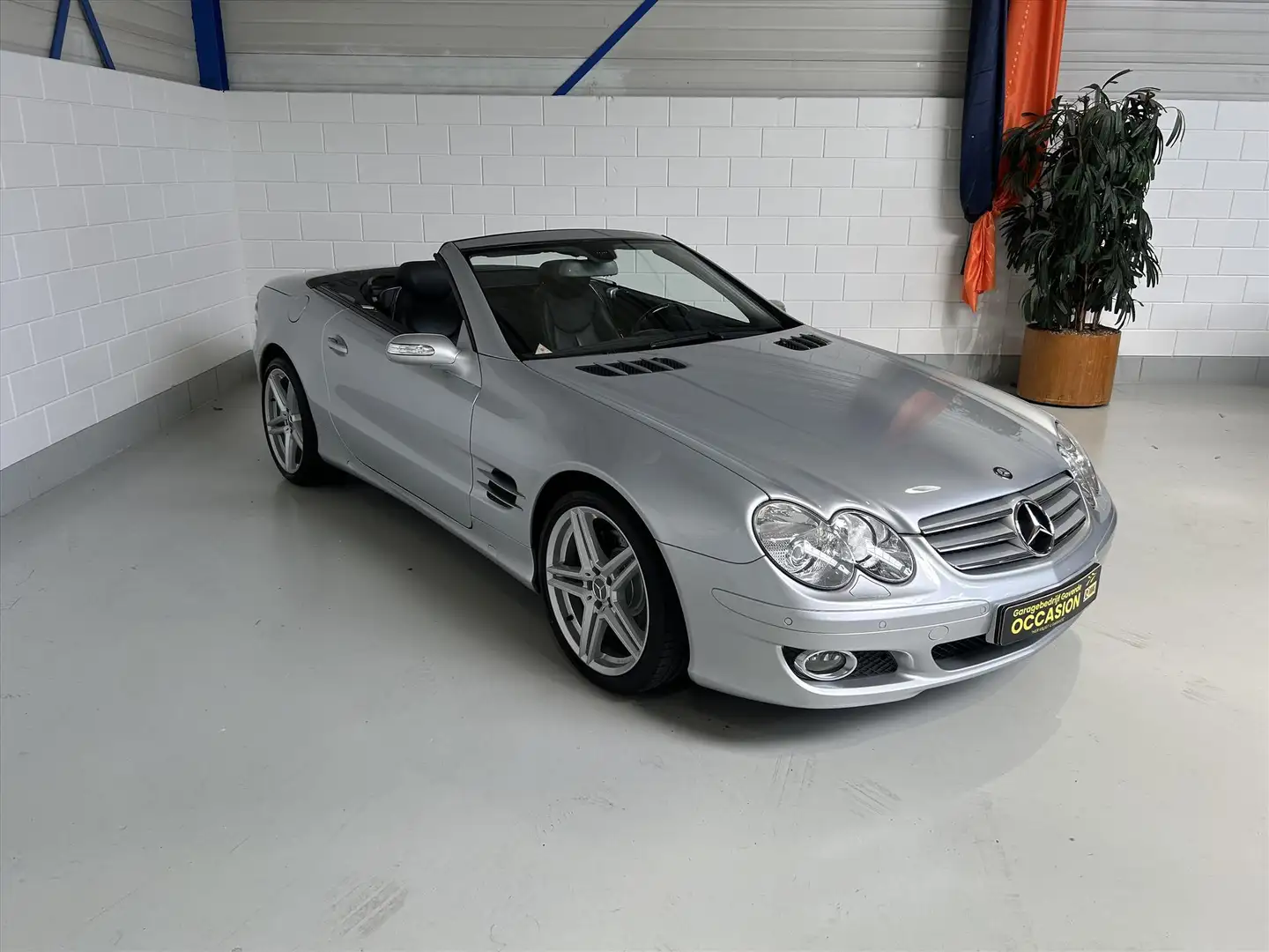 Mercedes-Benz SL 350 3.5 SL350 V6 ROADSTER AUT Youngtimer, Nwst VOL! Grijs - 1