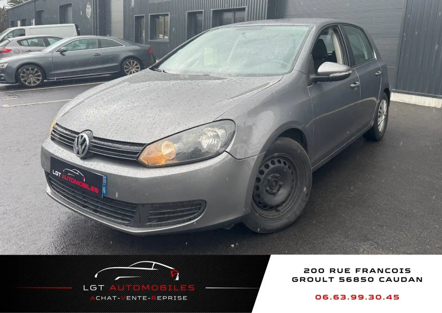 Volkswagen Golf VI 1.6 TDI 105 FAP Confortline 5p Grijs - 1