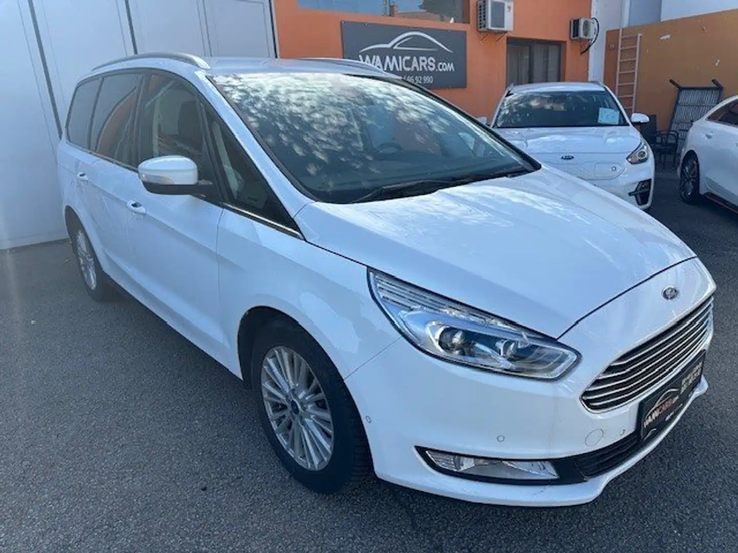 Ford Galaxy Titanium Blanc - 2