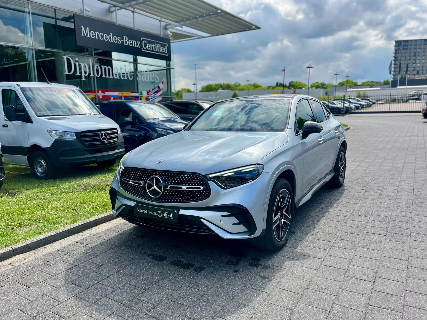 Mercedes-Benz GLC 300 GLC Coupé 300 de AMG Line Grigio - 1