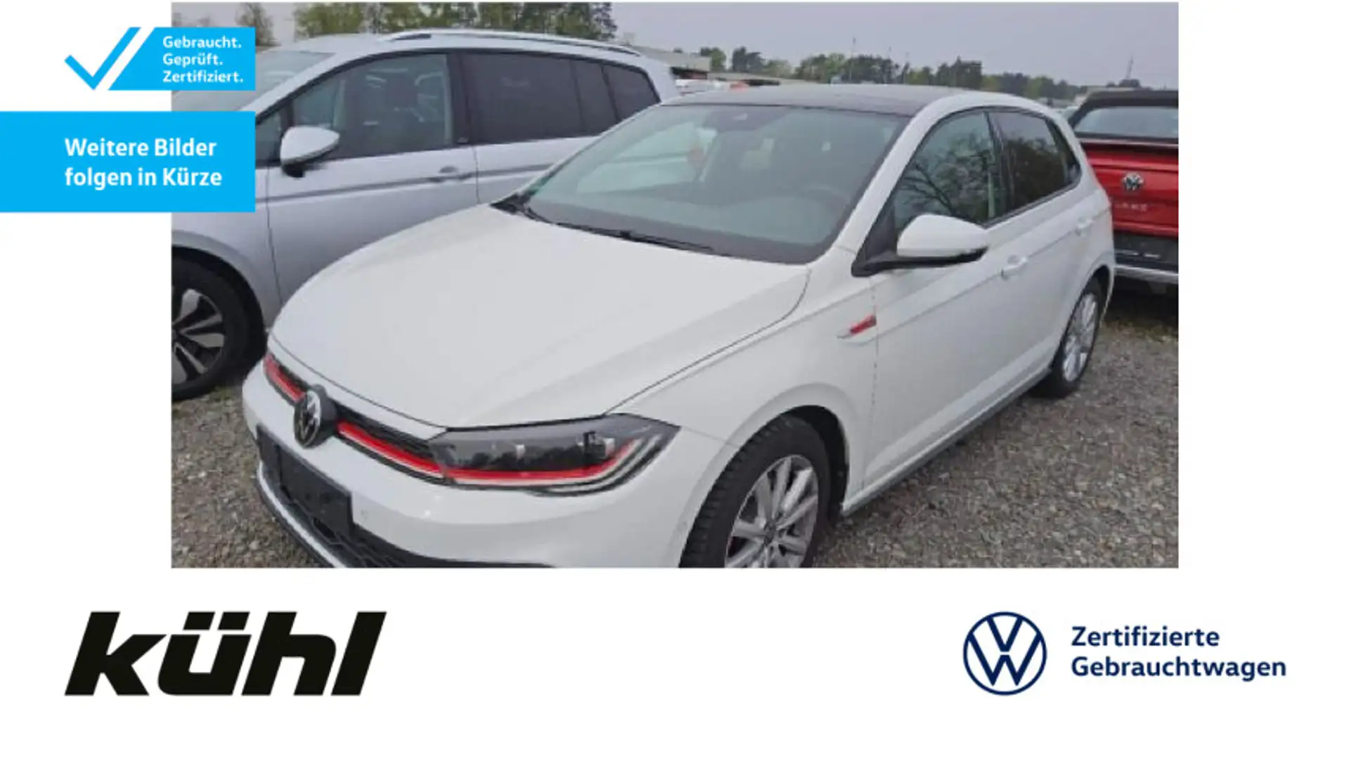 Volkswagen Polo 6 VI GTI 2.0 TSI DSG IQ.Light ACC beats Kam Weiß - 1