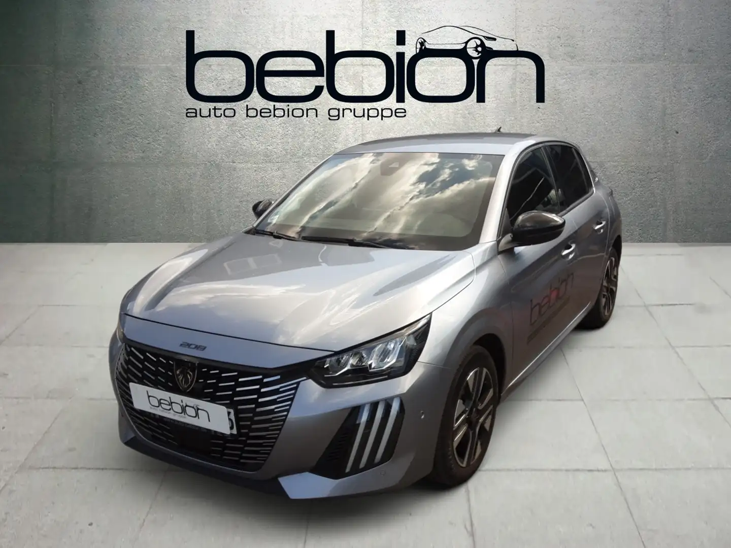 Peugeot 208 1.2 110 Allure PDC LED KeyLess KlimaA Grau - 1