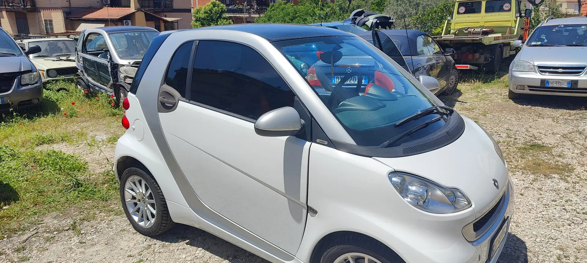 smart forTwo Fortwo II 2007 1.0 mhd Pulse 71cv Bianco - 1