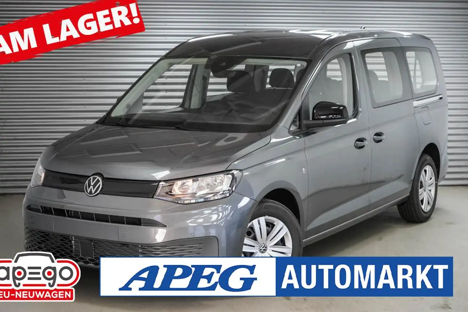 Volkswagen Caddy 2,0 TDI DSG Life Grau - 1