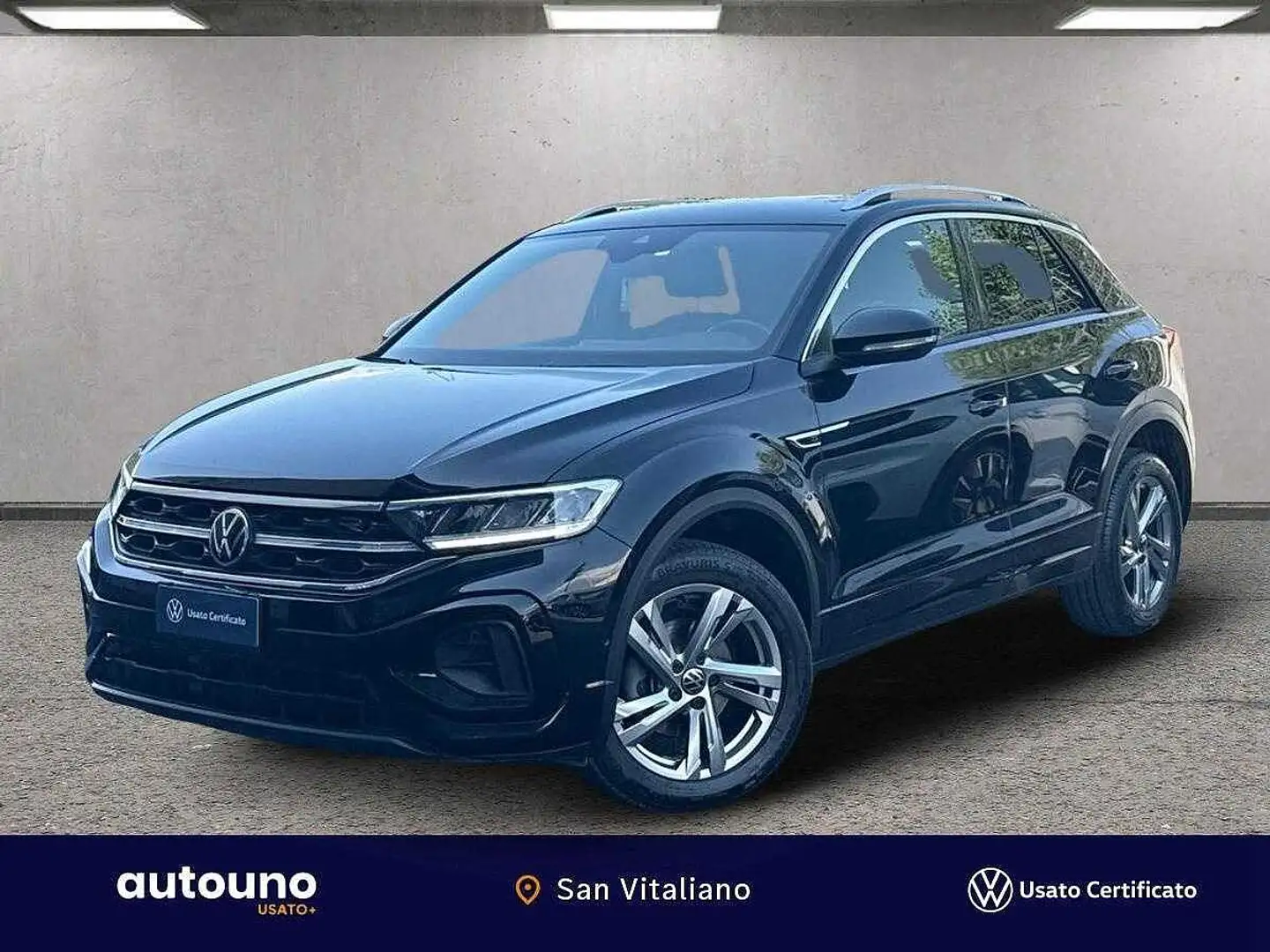 Volkswagen T-Roc 2022 T-Roc 2.0 tdi R-Line 115cv Negro - 1
