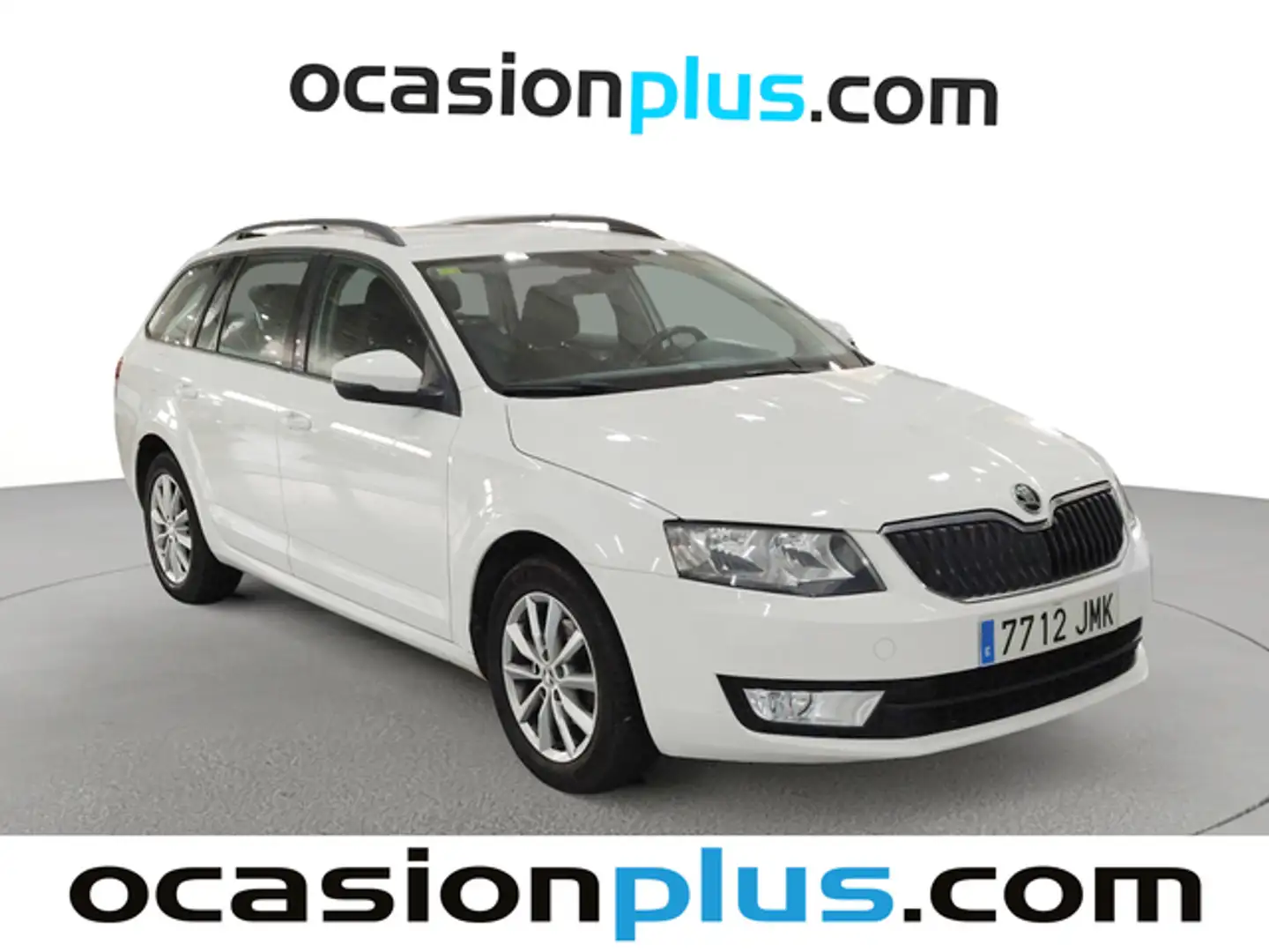 Skoda Octavia Combi 1.6TDI CR Style 110 Blanc - 2