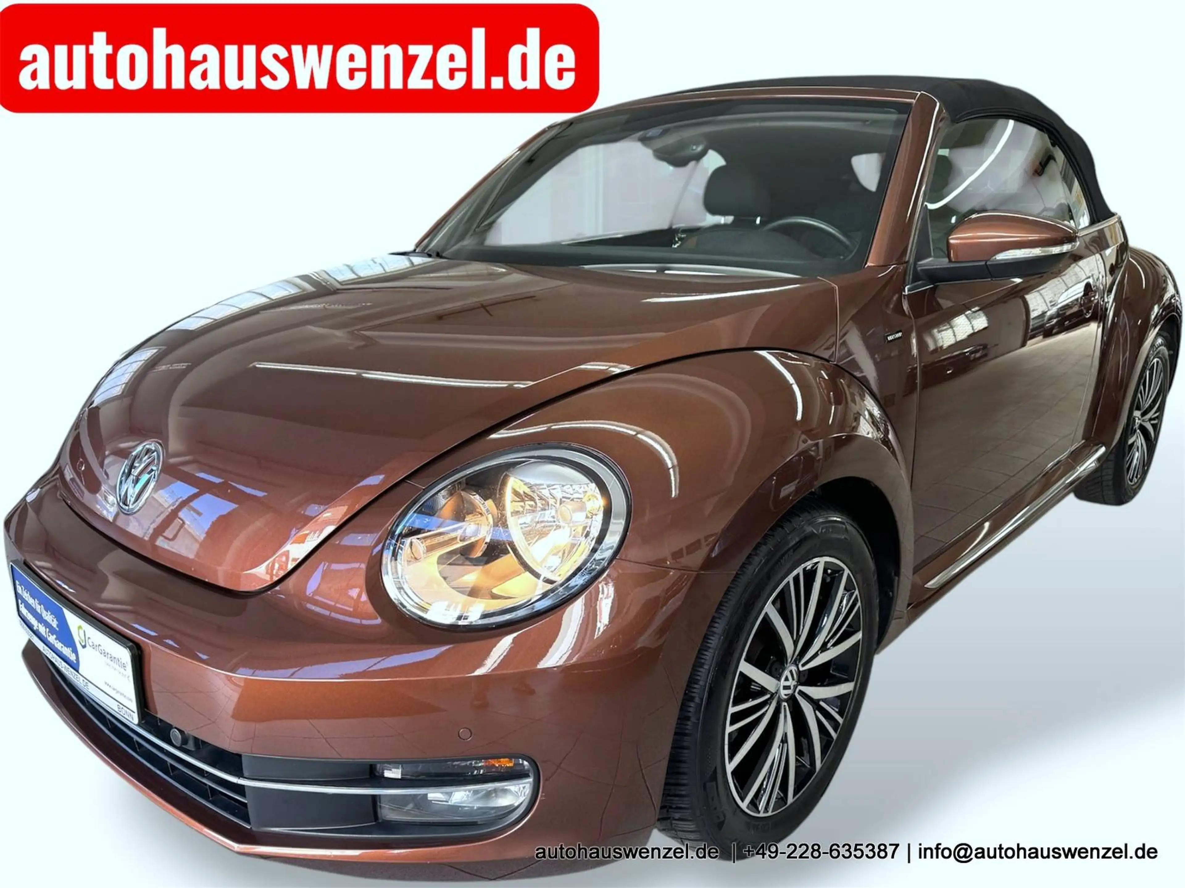 Volkswagen Beetle Cabrio 1.34 Aut. "Allstar" - nur 52 tkm - CLIMATRONIC NAVI  SITZHEIZUNG KAMERA PDC 17"