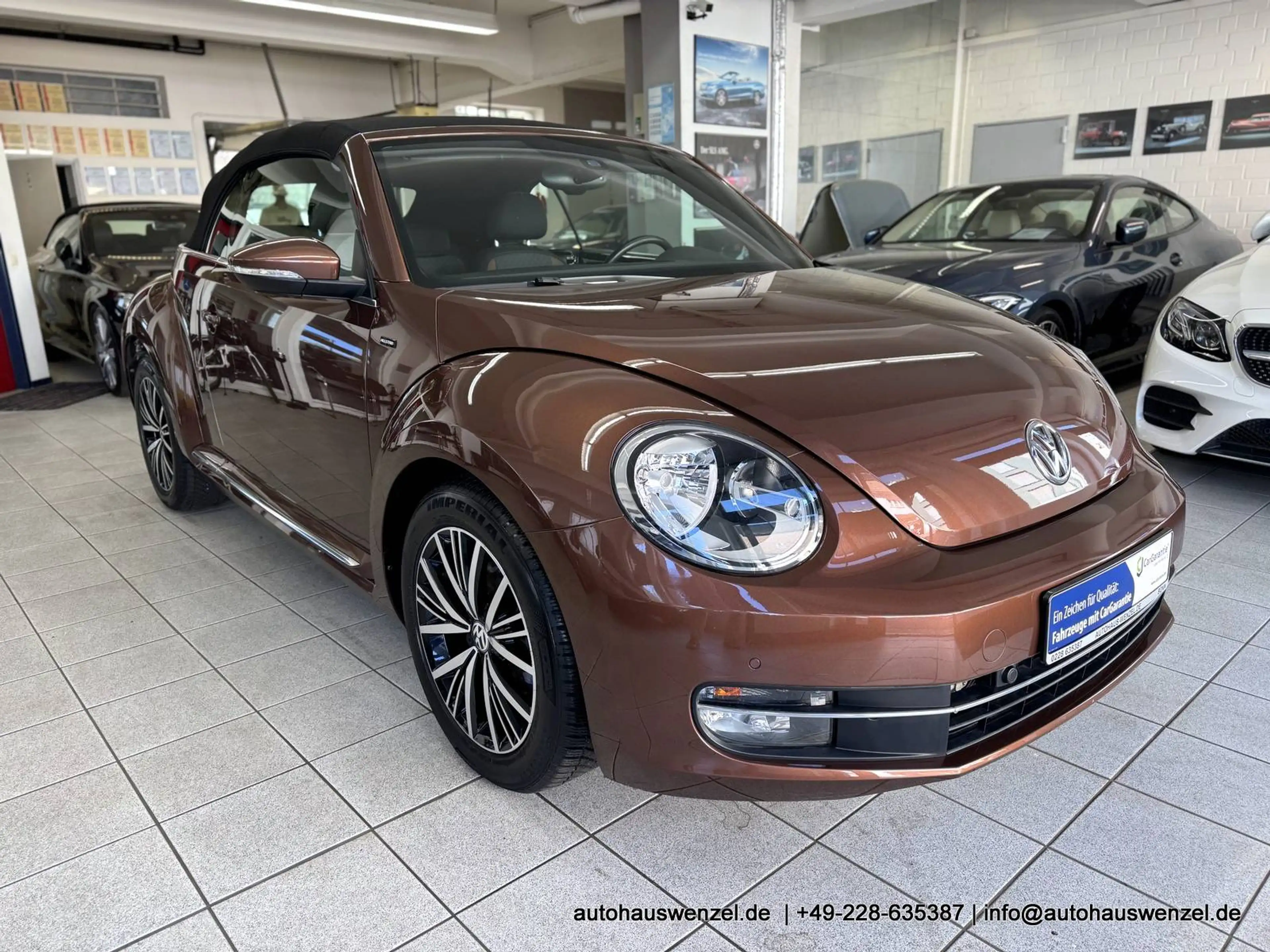 Volkswagen Beetle Cabrio 1.34 Aut. "Allstar" - nur 52 tkm - CLIMATRONIC NAVI  SITZHEIZUNG KAMERA PDC 17" — photo 5