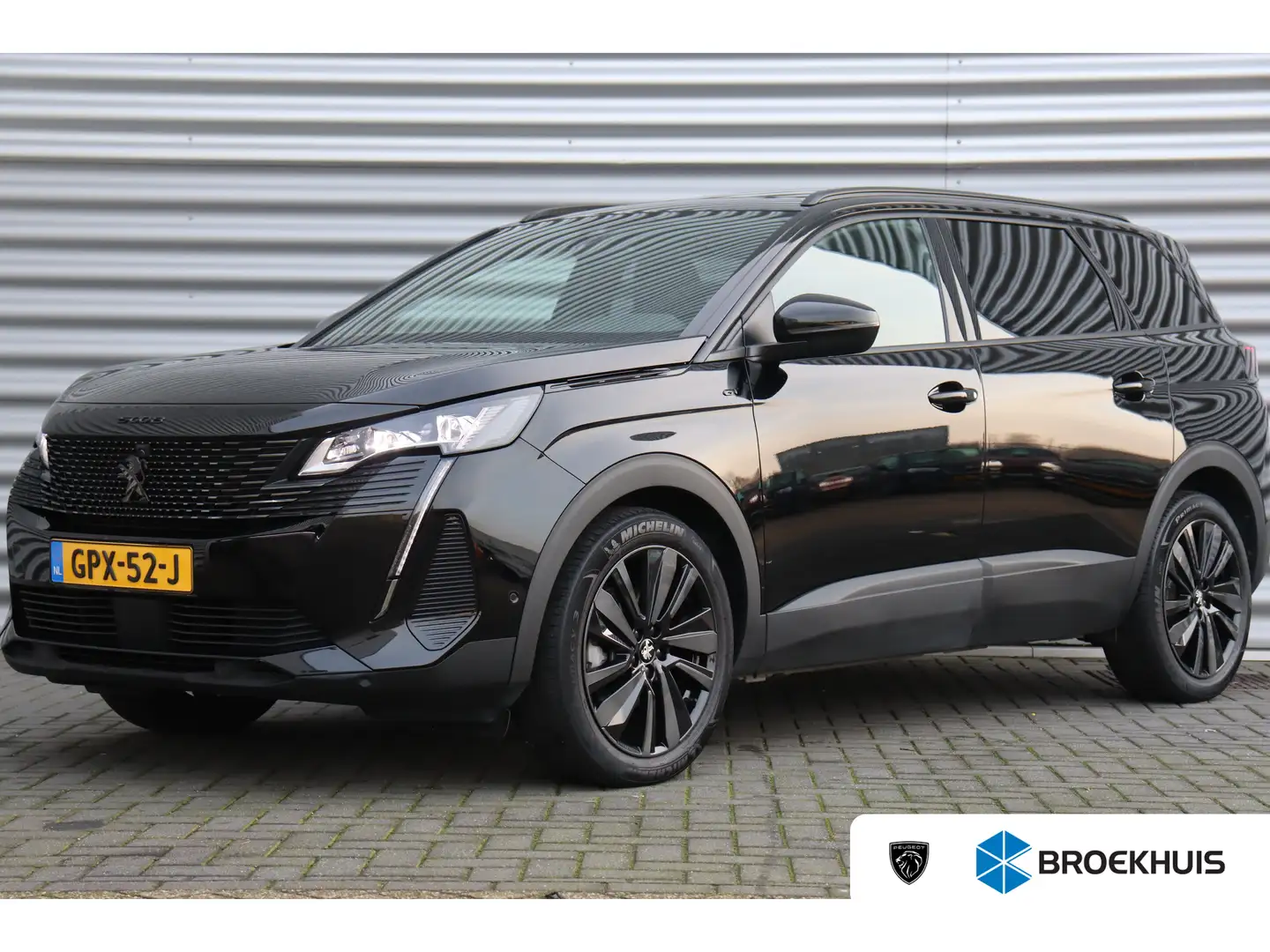 Peugeot 5008 1.2 HYBRID 136PK GT PACK AUTOMAAT / NAVI / CLIMA / Noir - 1