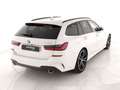 BMW 320 Serie 3 320d Touring mhev 48V Msport auto Weiß - thumbnail 3