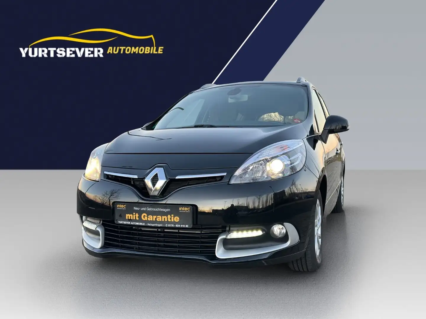Renault Scenic III Grand Paris*7-SITZER*KAMERA*PDC*TEMP* Schwarz - 1