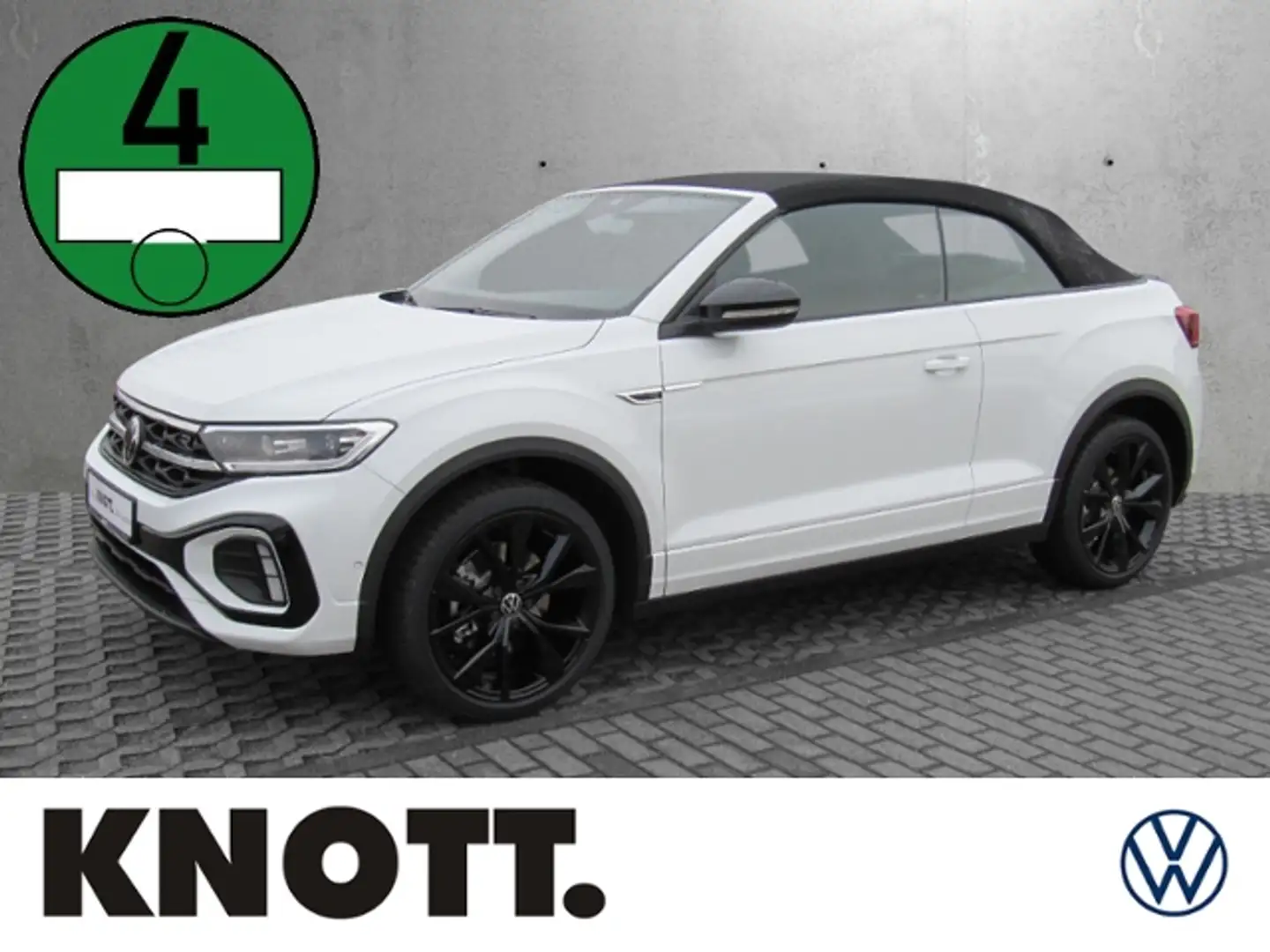 Volkswagen T-Roc Cabriolet R-Line Weiß - 1