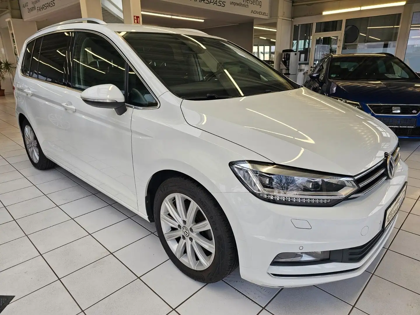 Volkswagen Touran Highline BMT/Start-Stopp Weiß - 1