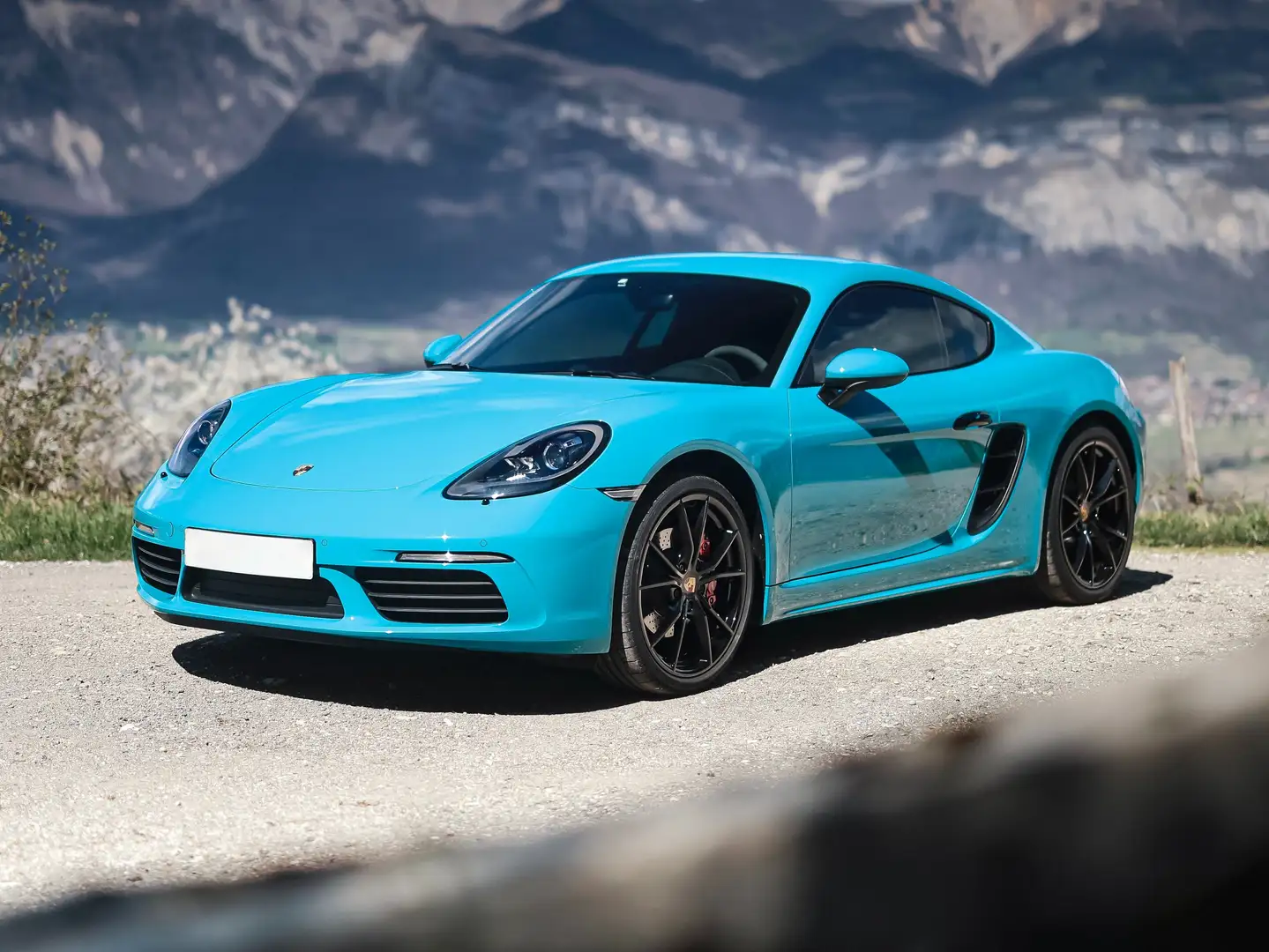 Porsche 718 Albastru - 2