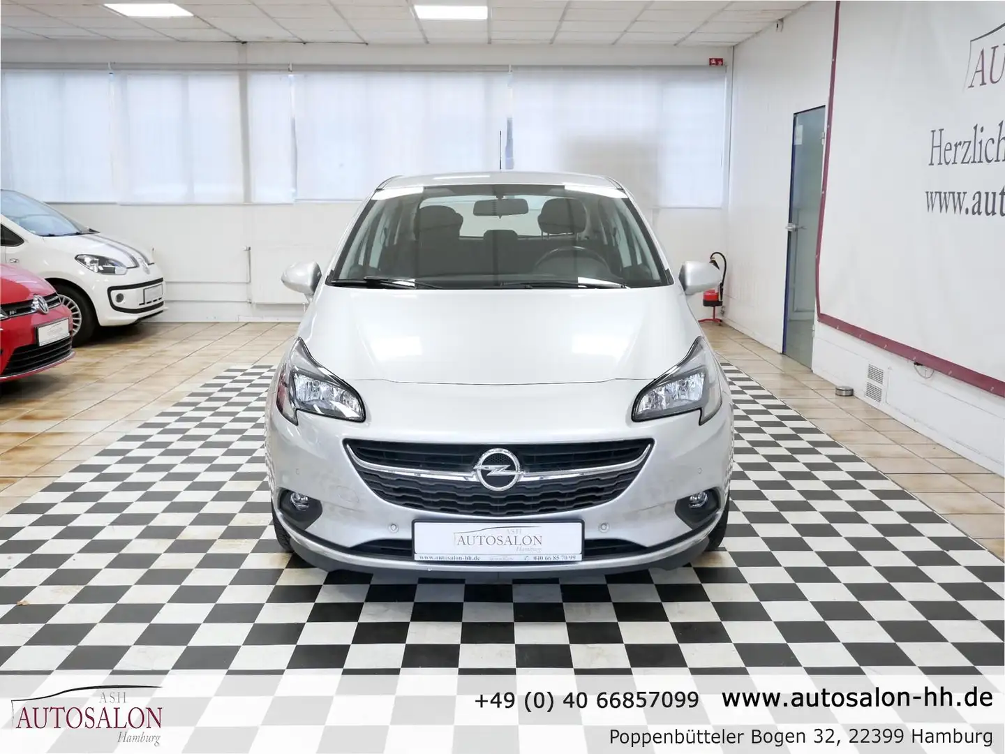 Opel Corsa-e Corsa E Edition*2Vorb*Servicegep*PDC V&H*Winter-Pa Silber - 2