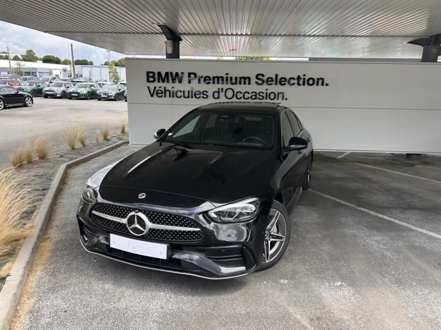 Mercedes-Benz C 30 AMG 300 e 204+129ch AMG Line Schwarz - 1