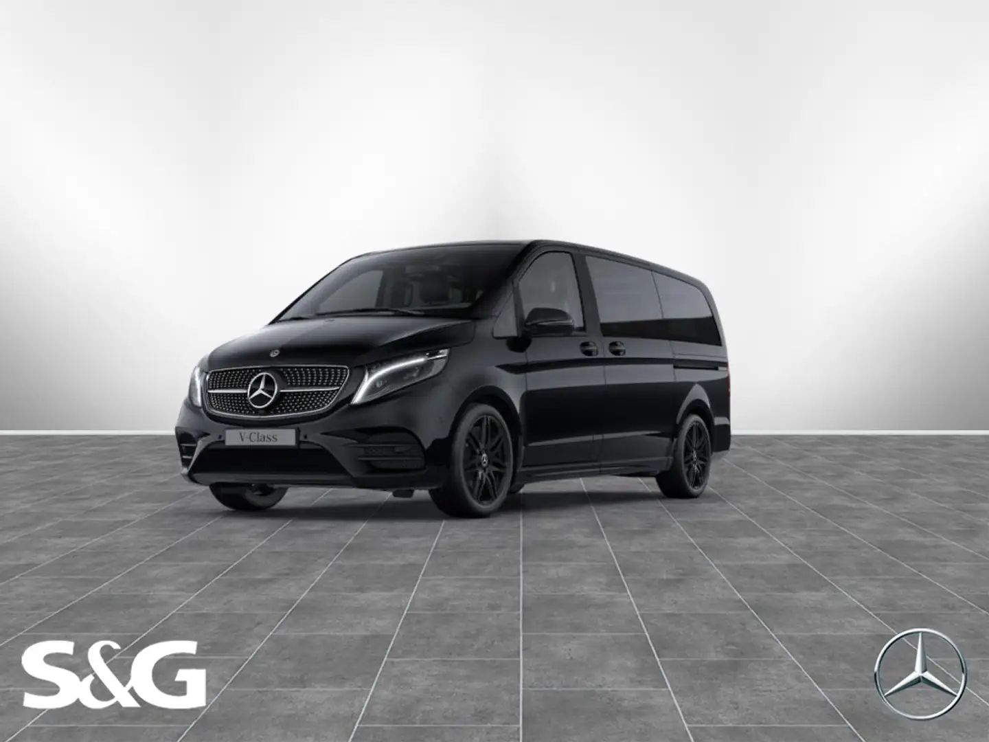 Mercedes-Benz V 220 d EDITION Lang AMG Noir - 1