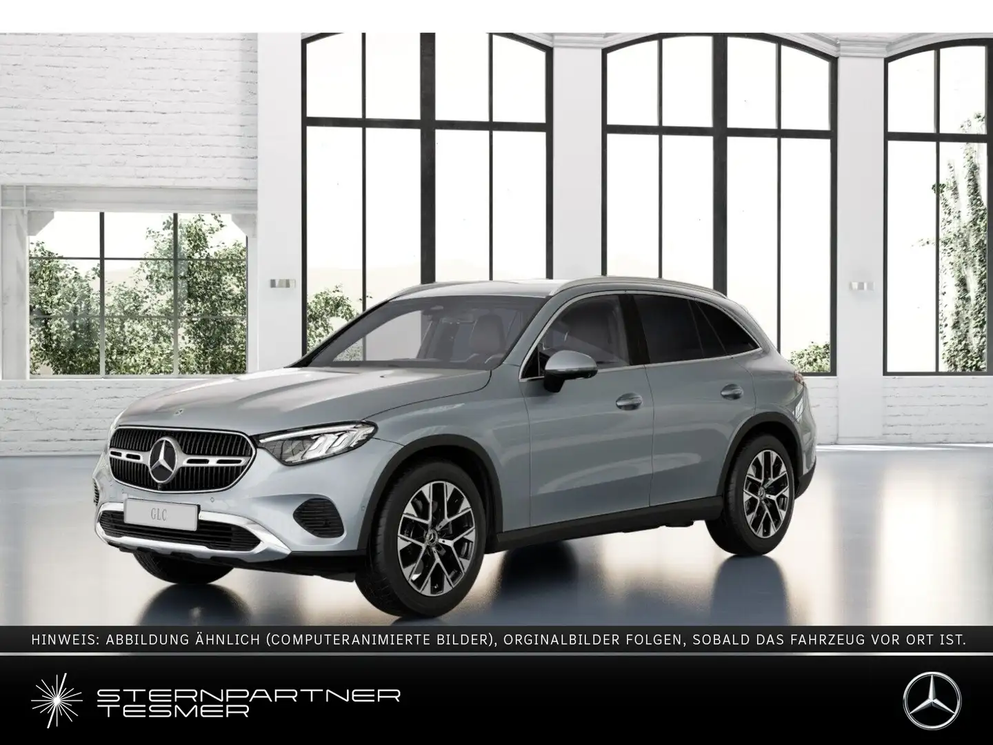 Mercedes-Benz GLC 200 d 4M #AHK #DISTRONIC #MEMORY #360°-KAM Silber - 1