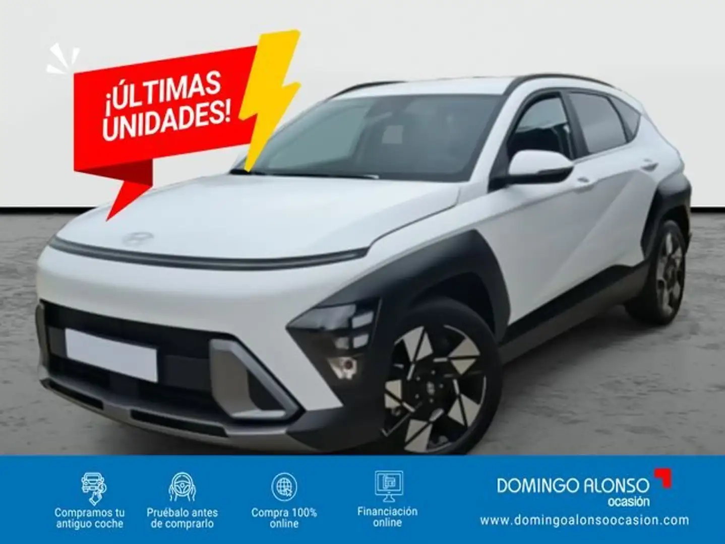 Hyundai KONA Nuevo  Híbrido 1.6 GDi 95 kW (129 CV) DCT6 2WD Sm Blanco - 1