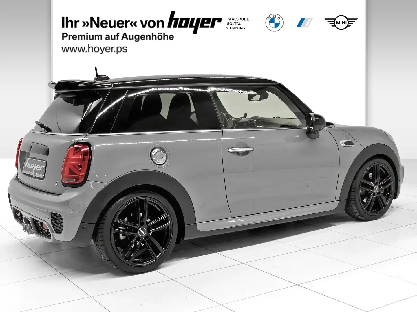 MINI Cooper S Hatch HK HiFi LED Navi ACC Tempomat Gris - 2