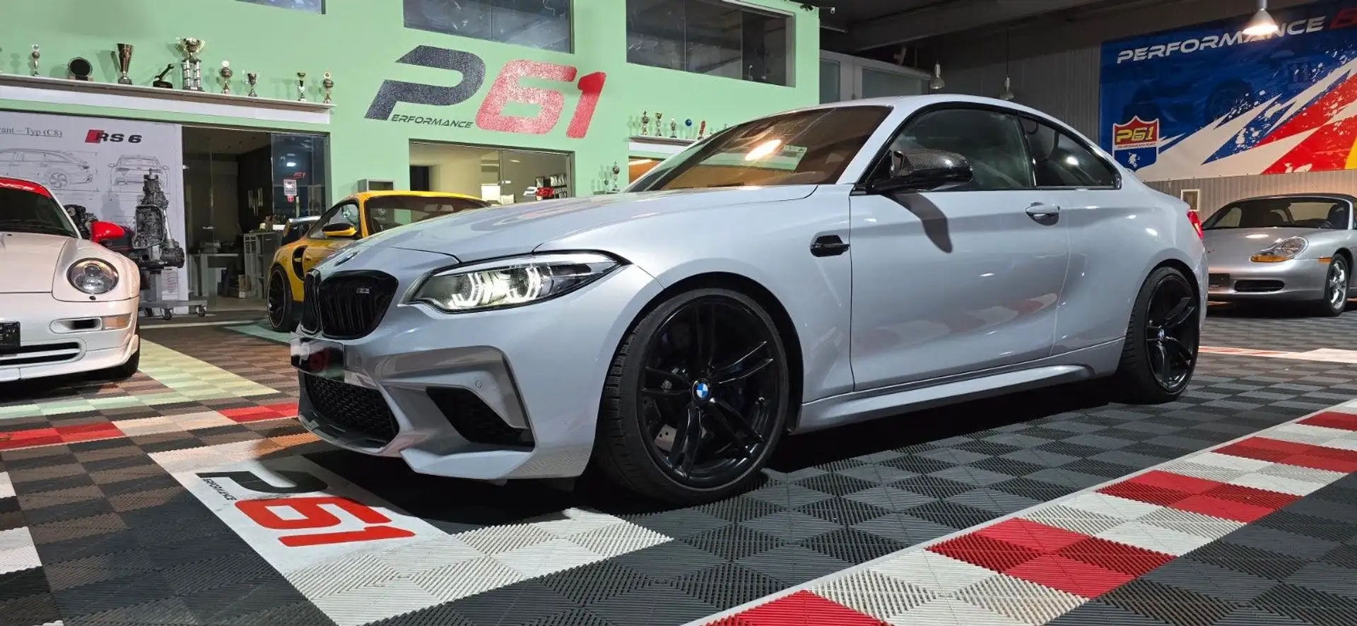 BMW M2 Baureihe M2 Coupe Competition Silber - 1
