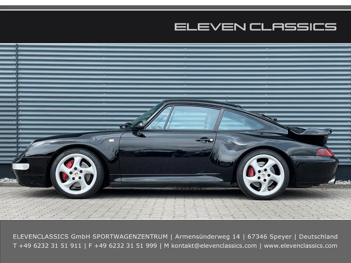 Porsche 993 Turbo Coupe Černá - 1