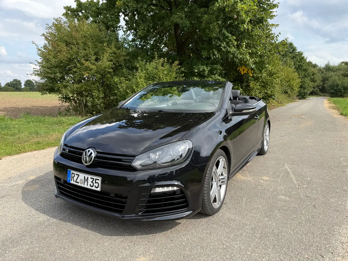 Volkswagen Golf R VI Cabriolet Negru - 1