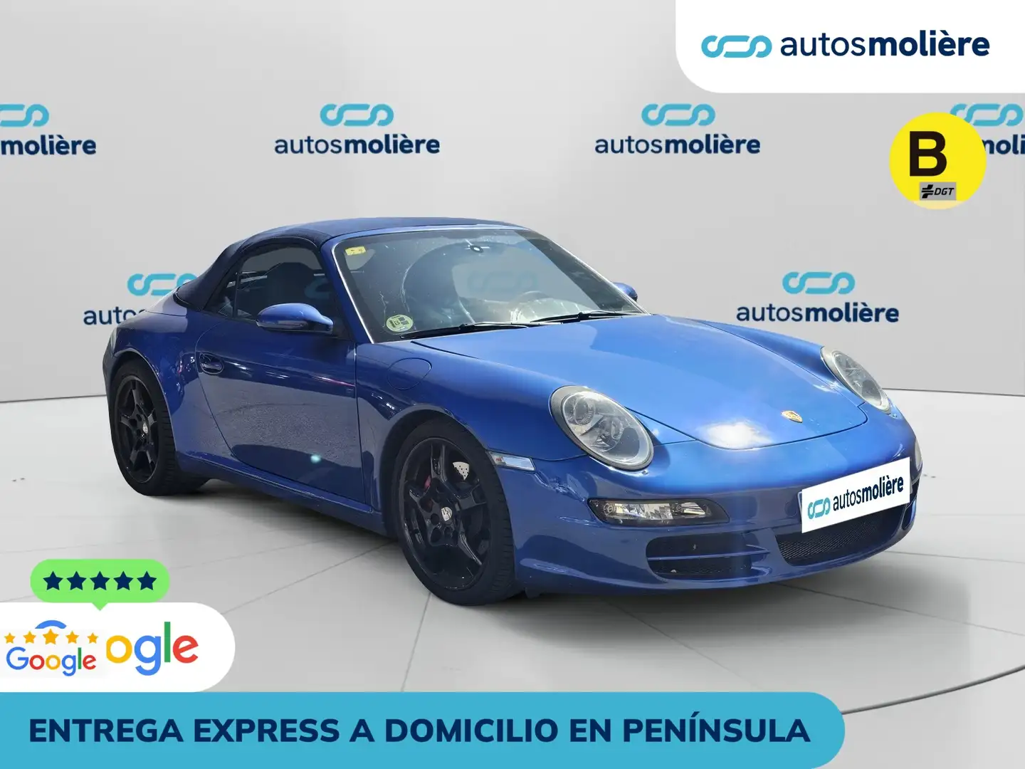 Porsche 997 Carrera 4S Cabrio Azul - 2