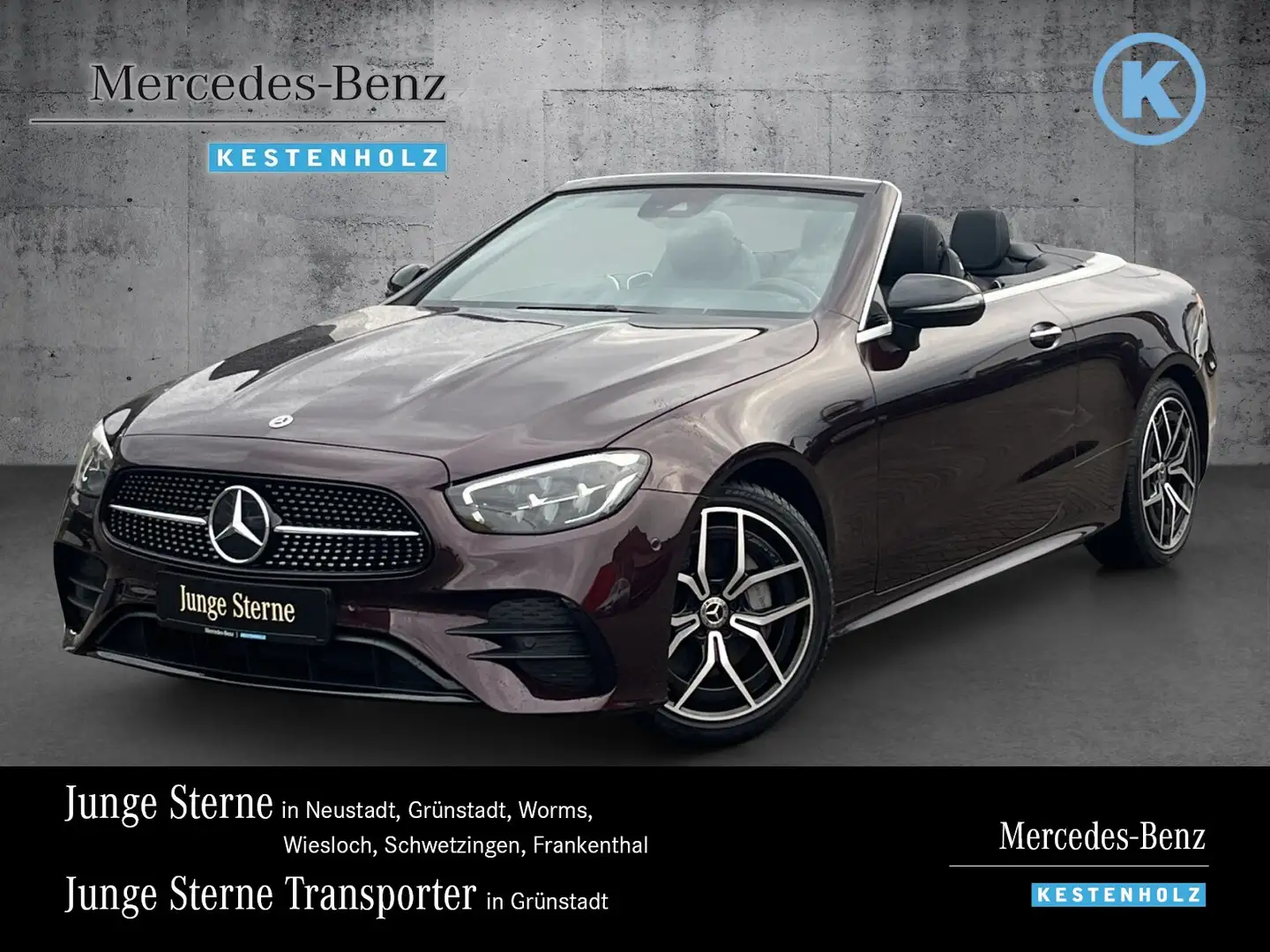 Mercedes-Benz E 200 E 200 AMG+NIGHT+BURME+KAMERA+AIRSCARF+TWA+AMBI LED Rosso - 1