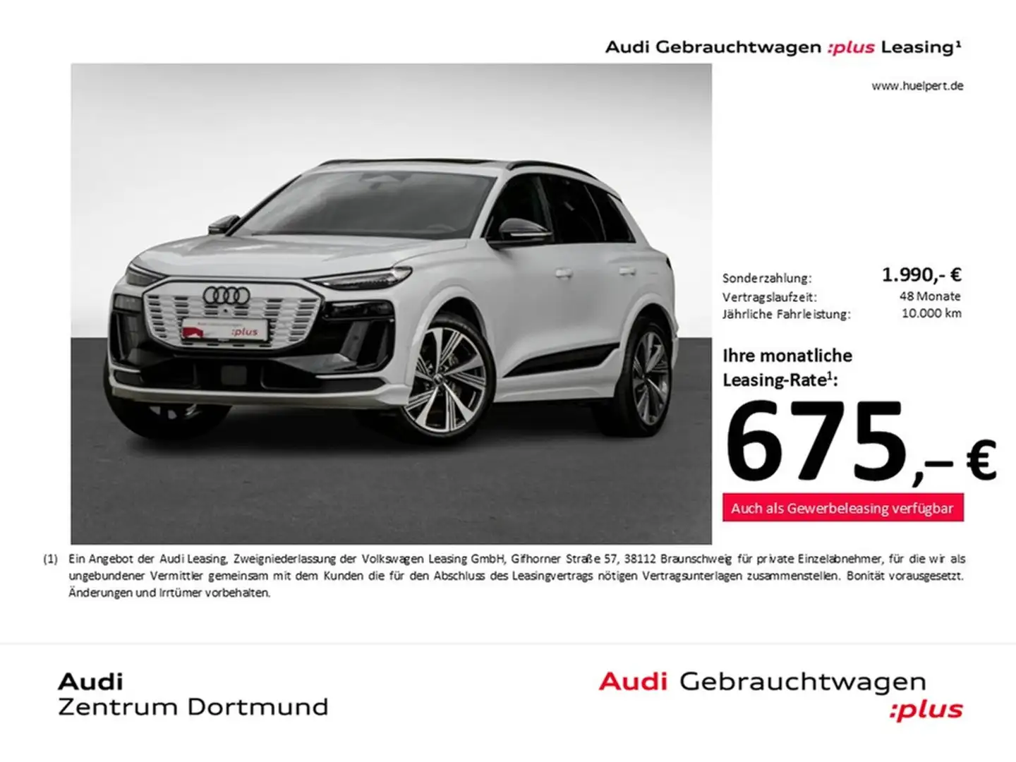 Audi SQ6 e-tron e-tron quattro PANO B&O 360°CAM ACC LM21 Weiß - 1