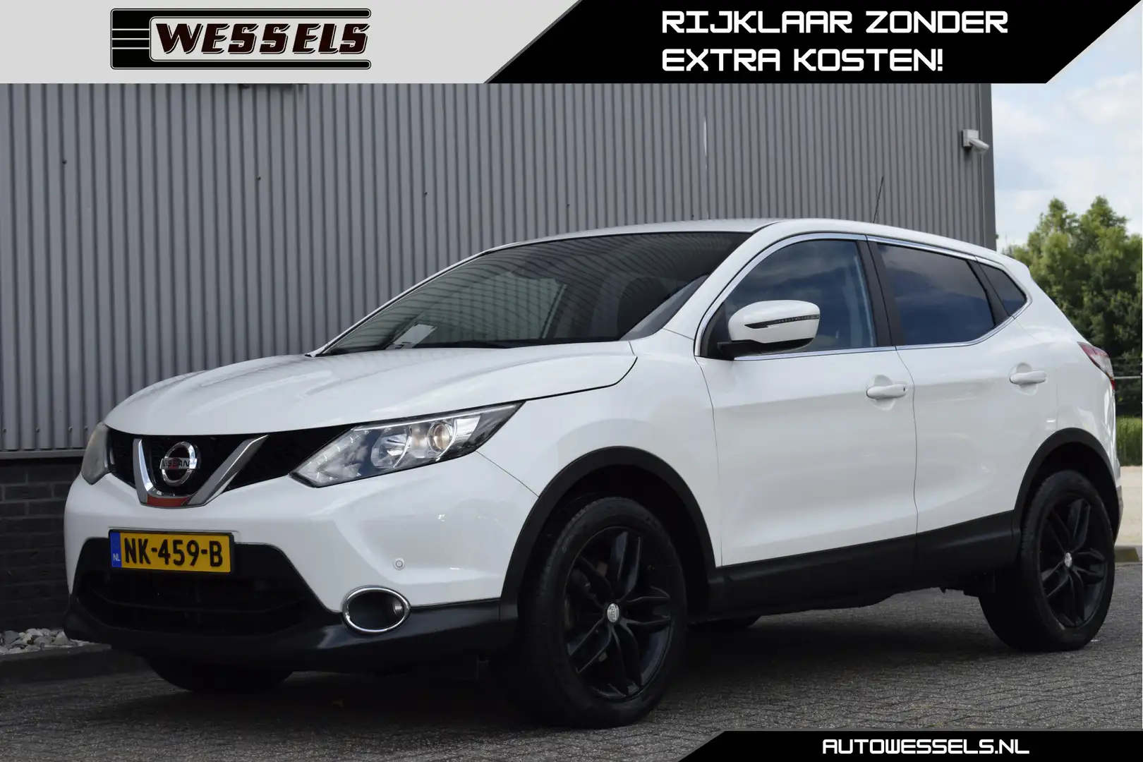 Nissan Qashqai 1.2 Connect Edition Trekhaak, Camera, Stoelverwarm Wit - 1