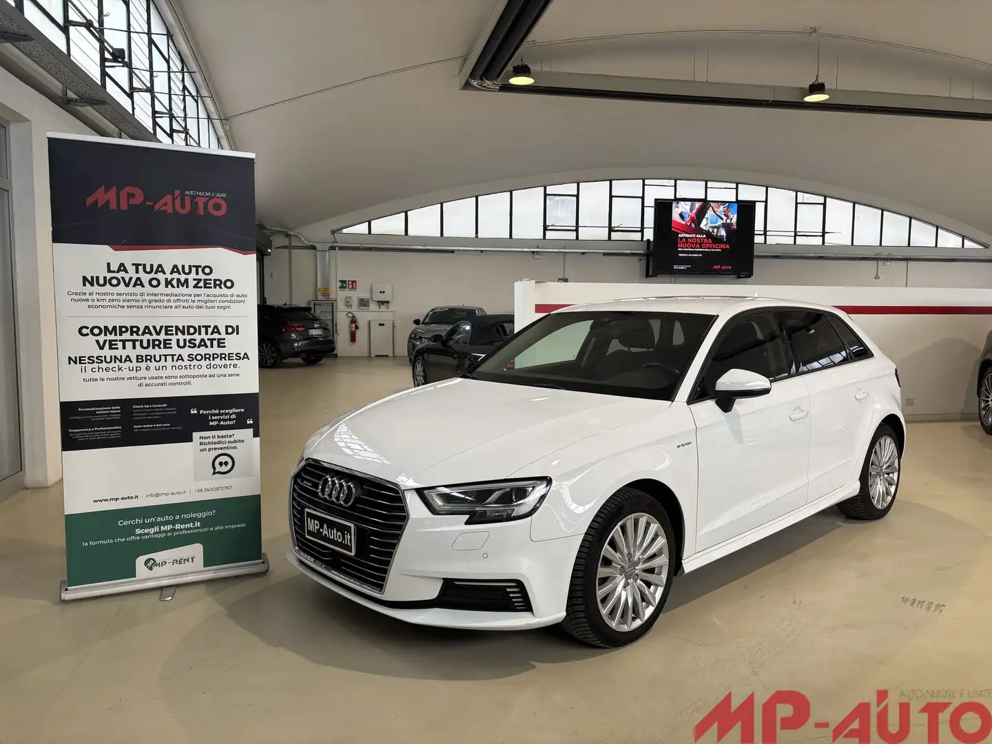 Audi A3 A3 SPB 1.4 TFSI e-tron S tronic Blanc - 1