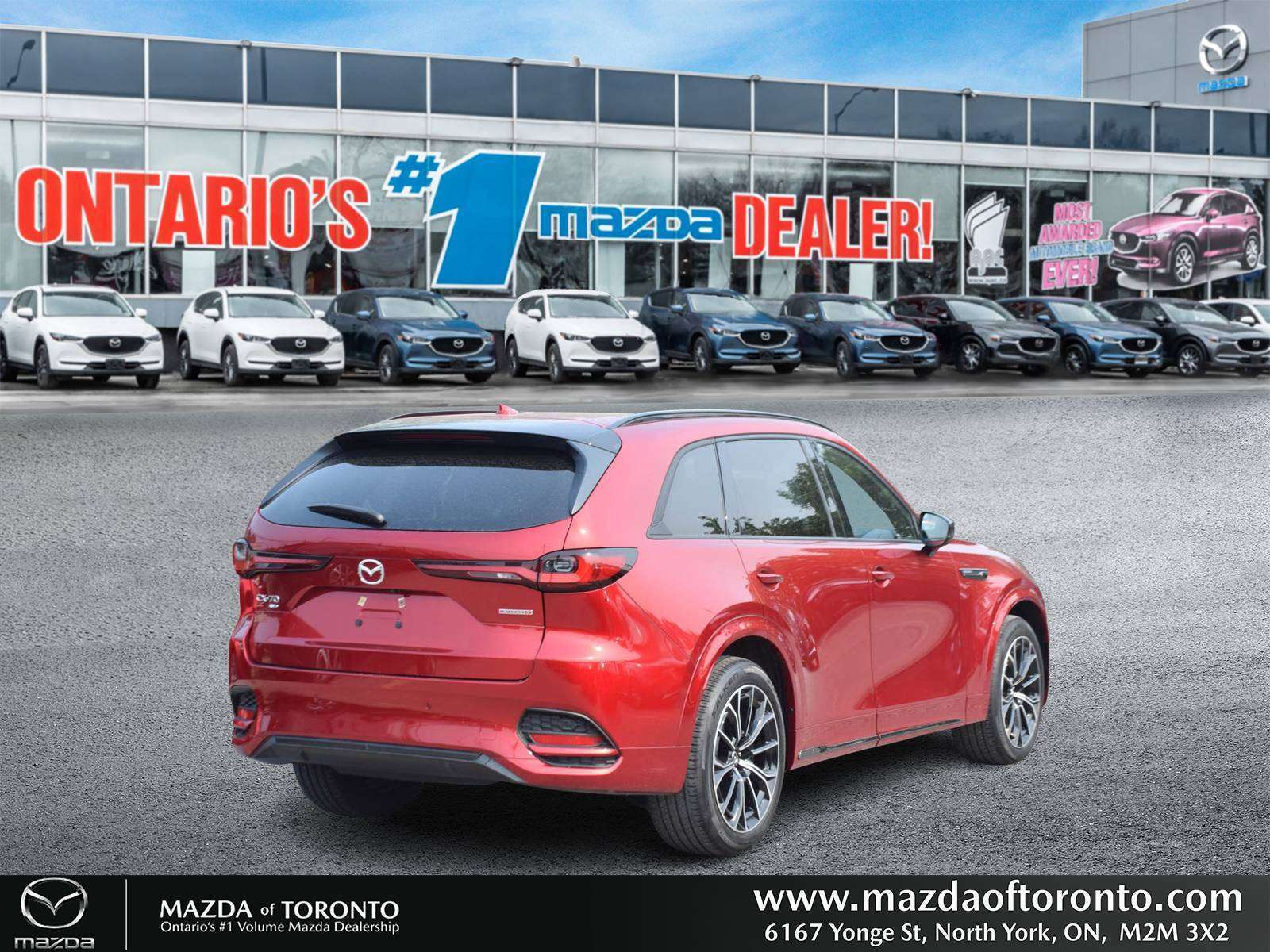 2025 Mazda CX-70 SIGNATURE! TAN INTERIOR! VERY LOW KM! LIKE NEW! — снимка 1