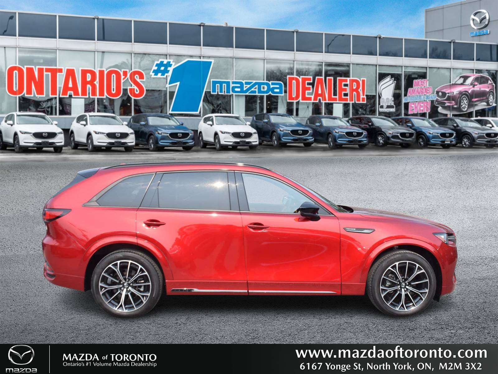 2025 Mazda CX-70 SIGNATURE! TAN INTERIOR! VERY LOW KM! LIKE NEW! — снимка 1