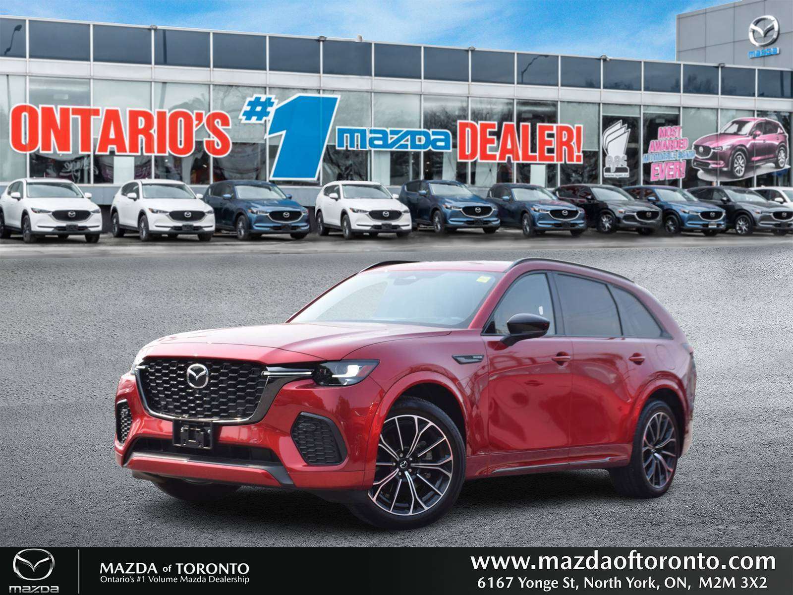 2025 Mazda CX-70 SIGNATURE! TAN INTERIOR! VERY LOW KM! LIKE NEW!