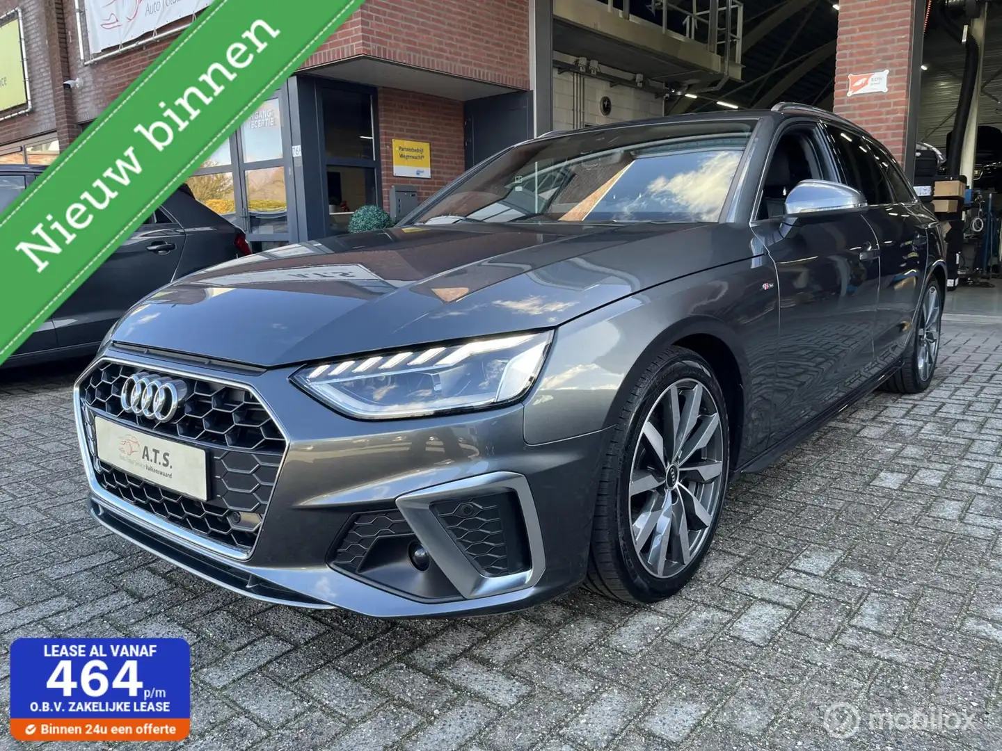 Audi A4 Avant 35 TFSI S-LINE*LED*CAMERA*CRUISE*NAVI*TREKHA Gris - 1