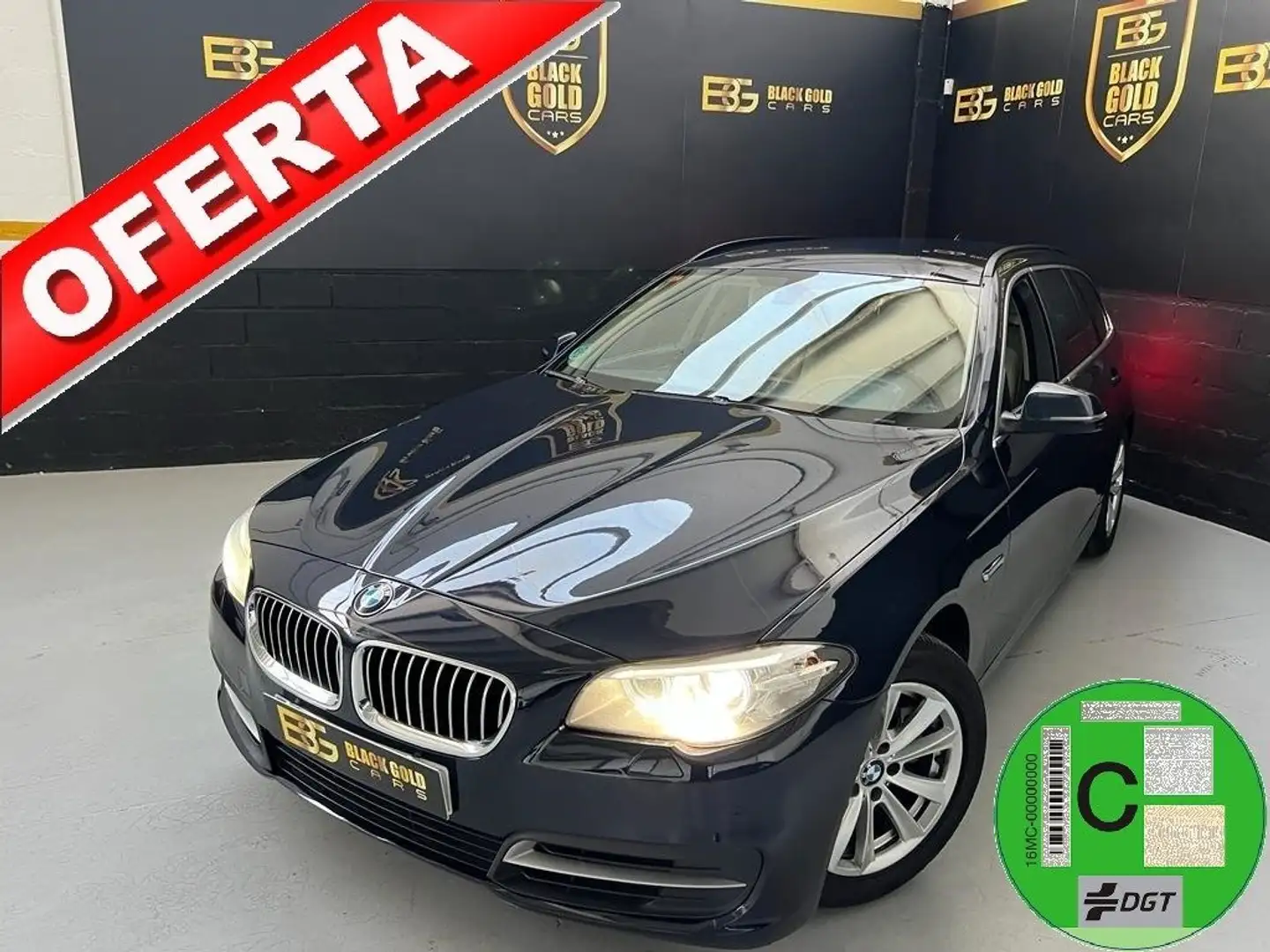 BMW 518 518dA Touring Azul - 1