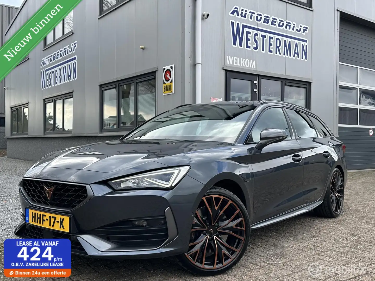 CUPRA Leon Sportstourer 1.4 e-Hybrid VZ Copper Edition 245Pk Gris - 1