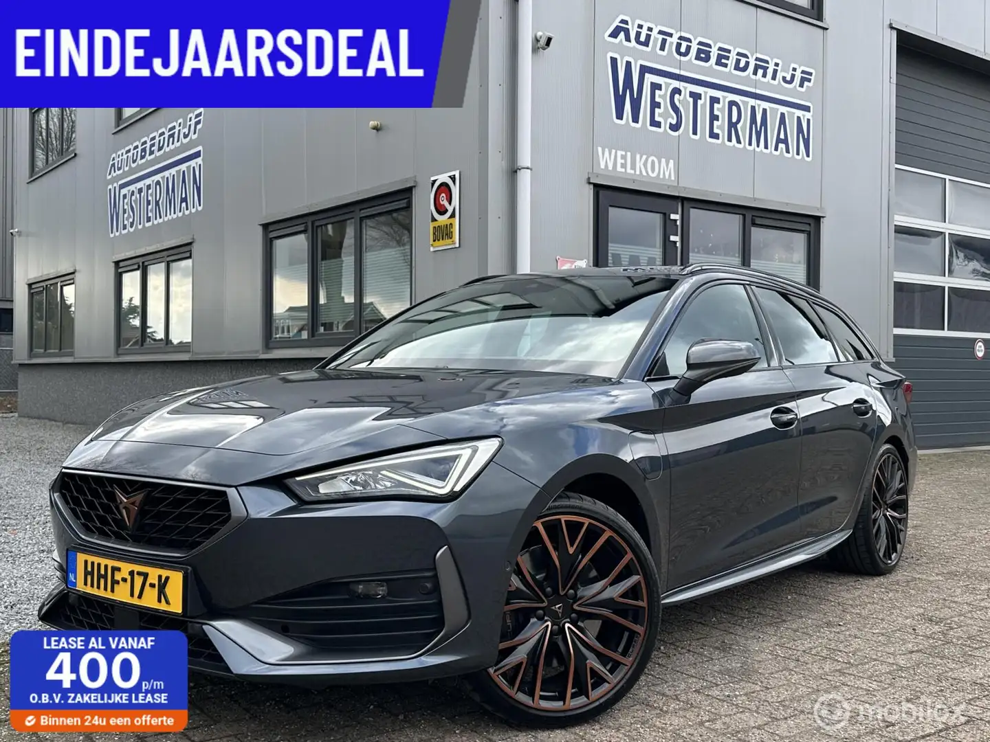 CUPRA Leon Sportstourer 1.4 e-Hybrid VZ Copper Edition 245Pk Grijs - 1